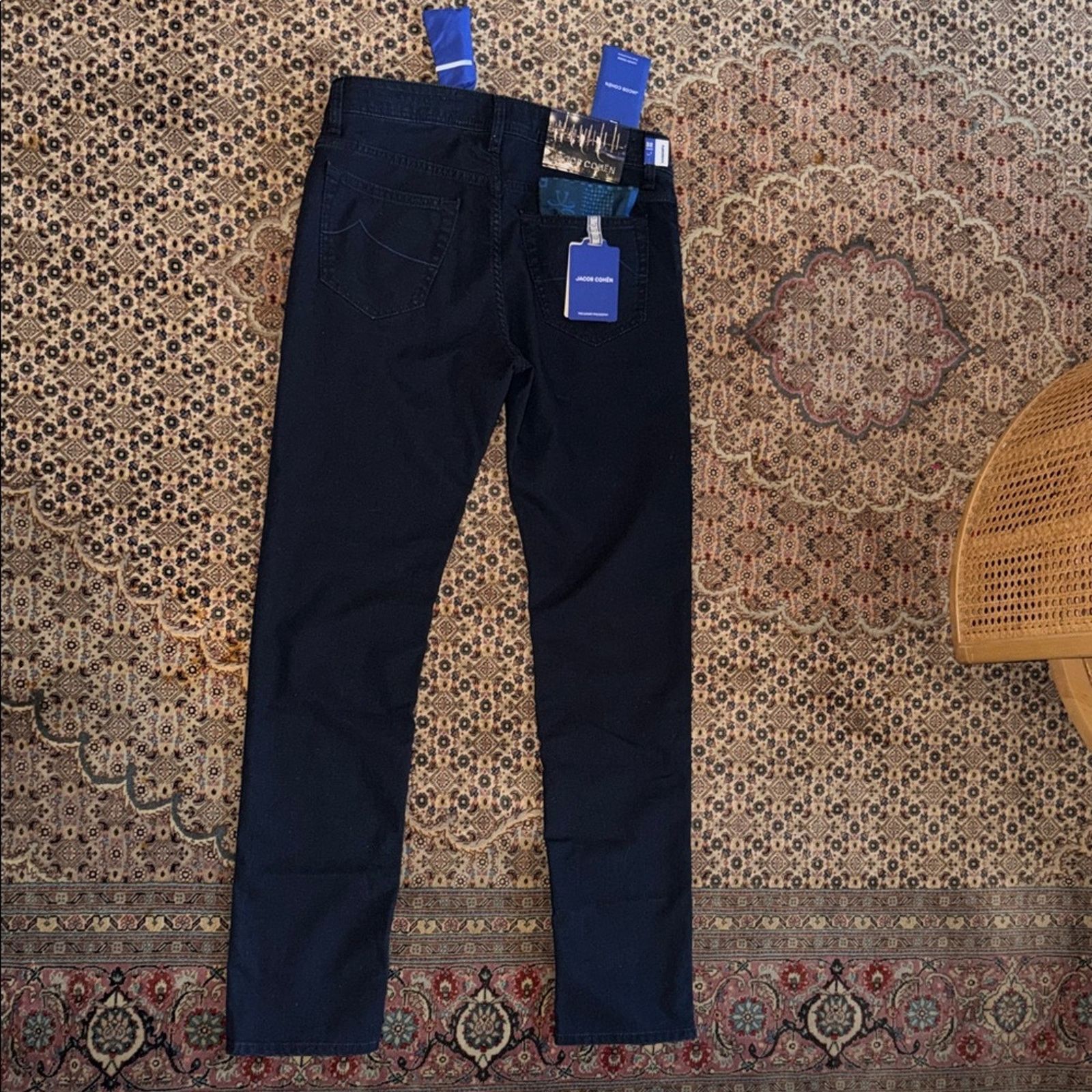 Jacob Cohen Jacob Cohen Men's Deep Indigo Bard Jeans Size 32 Size US 32 / EU 48 - 9 Thumbnail