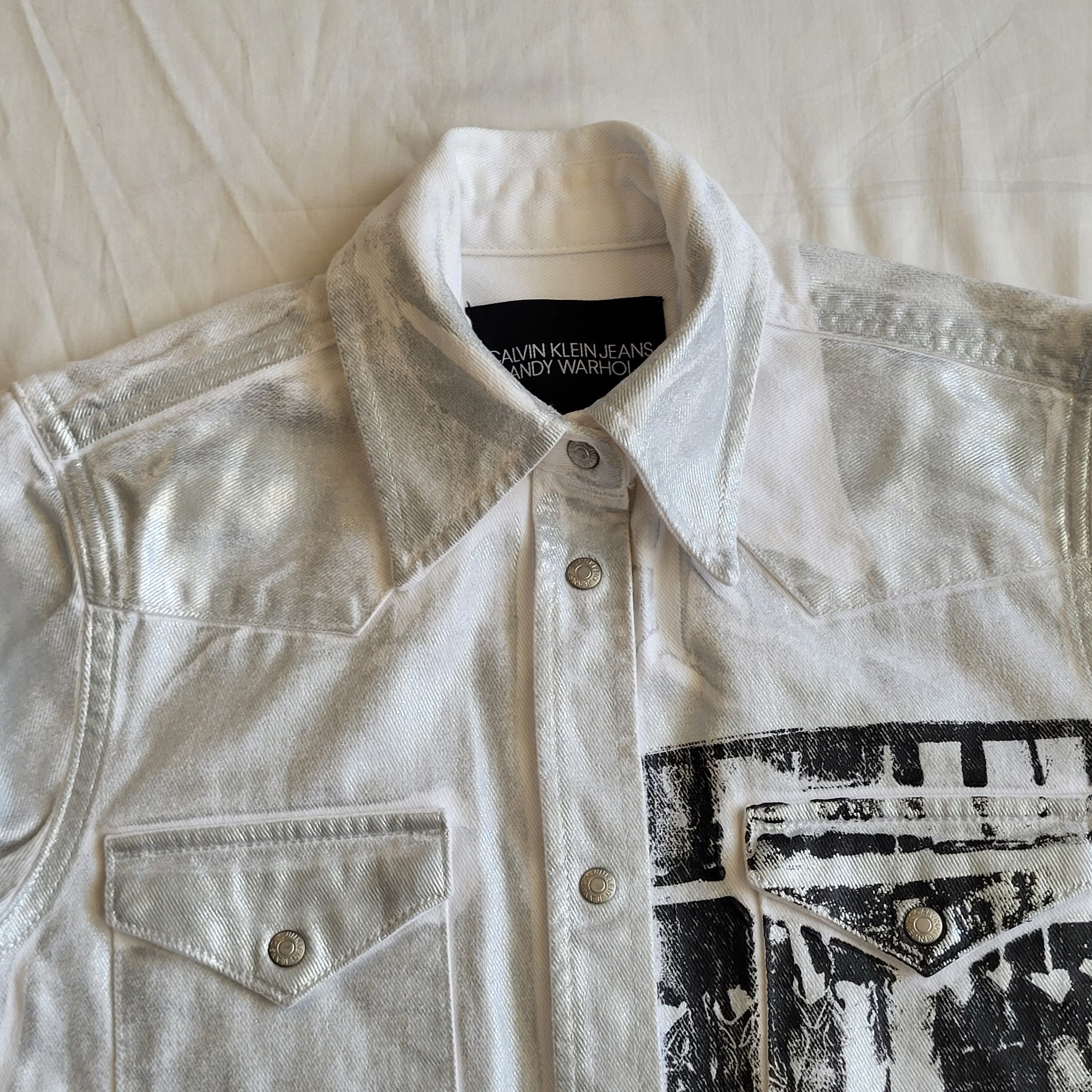 Raf Simons Calvin Klein by Raf Simons screenprinted western overshirt Size US XS / EU 42 / 0 - 4 Thumbnail
