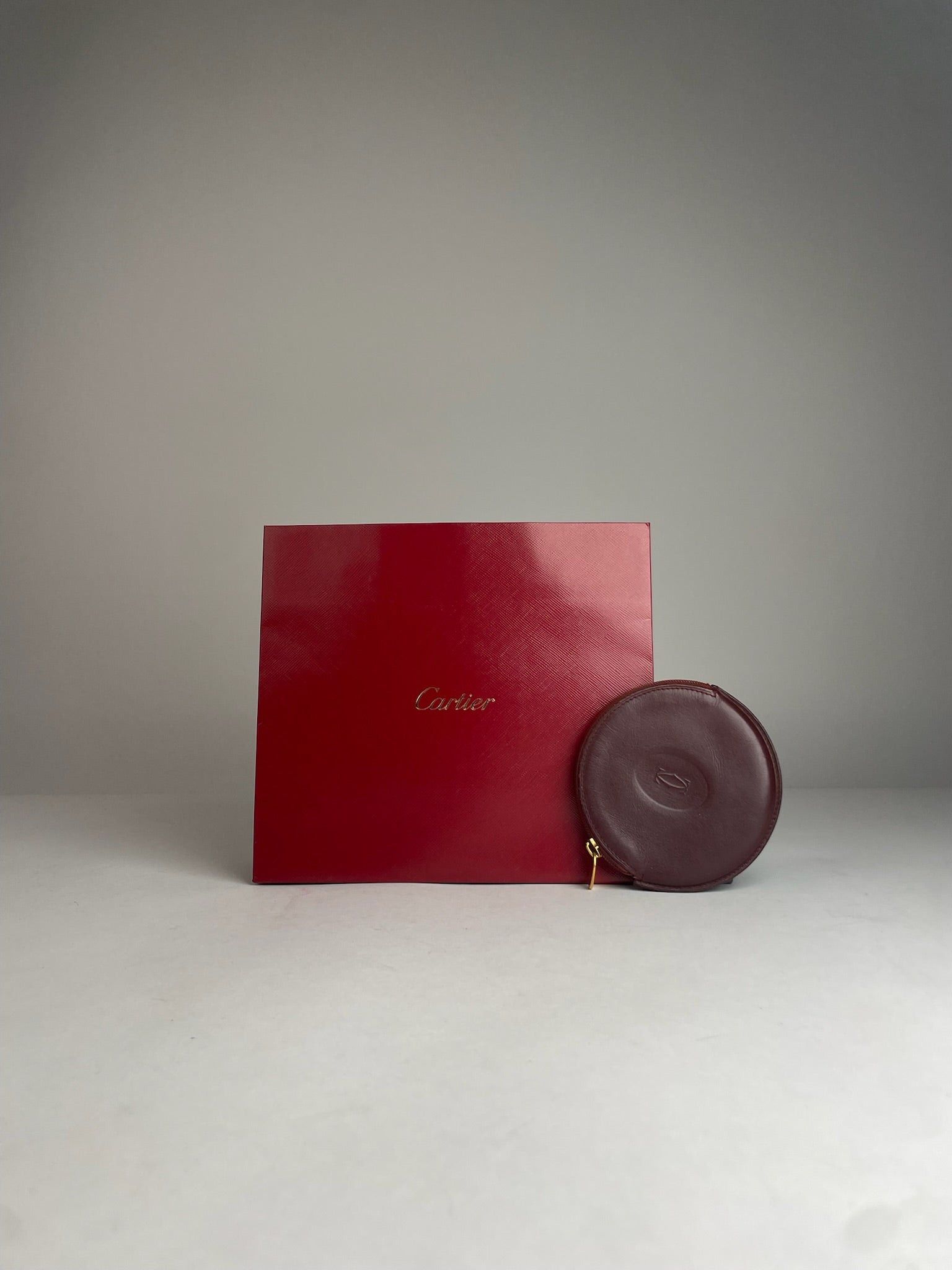 Cartier Vintage Leather Purse burgundy Size ONE SIZE - 1 Thumbnail