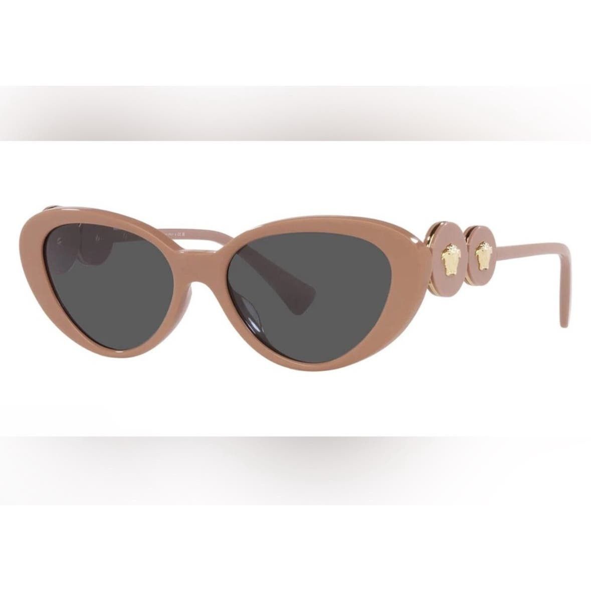 image of Gianni Versace New Versace Sunglasses in Beige, Women's