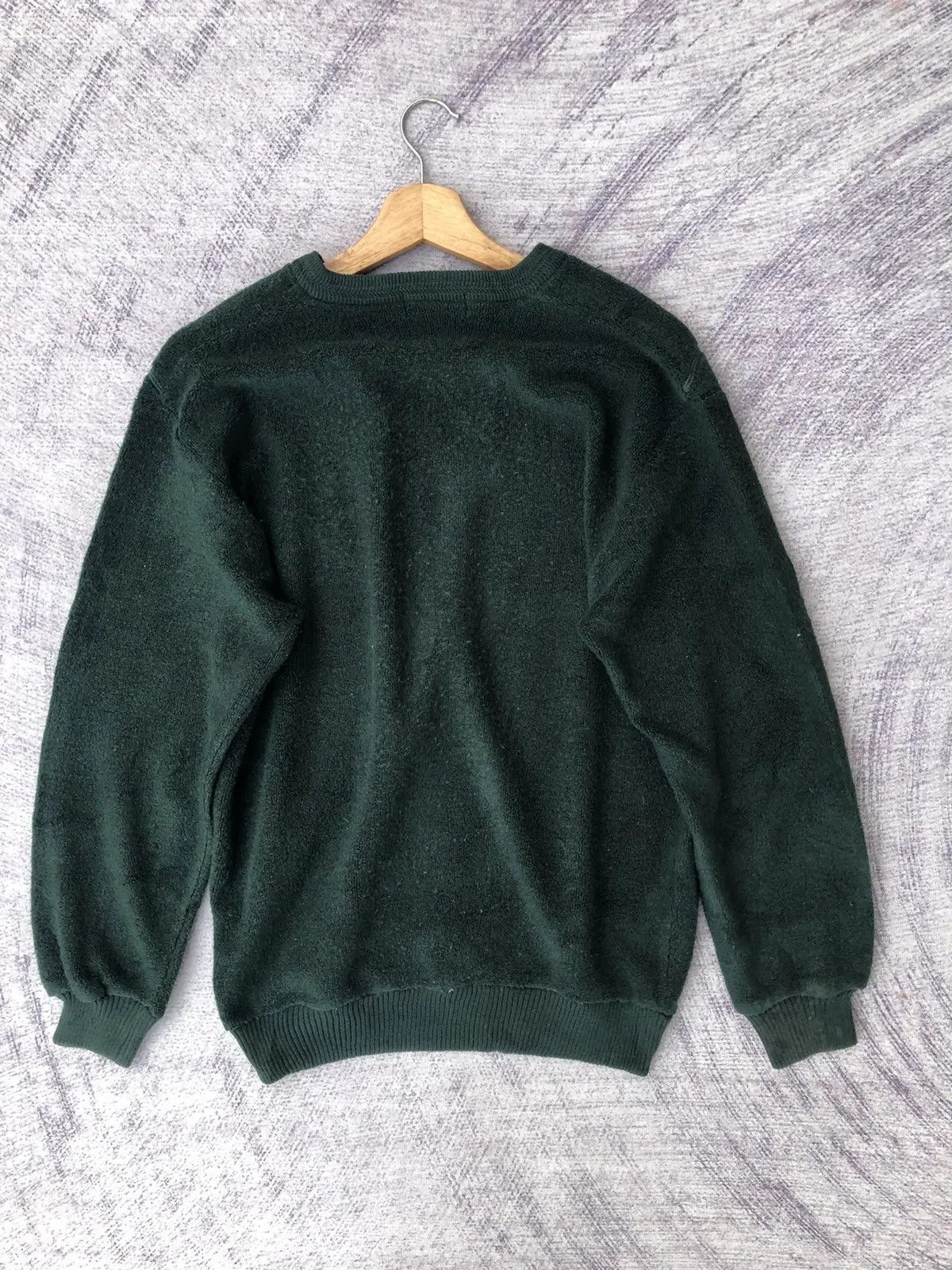 Homespun Knitwear × Japanese Brand Vintage LYNX Fleece Jumper Knitsweater Nice Pettern Size US M / EU 48-50 / 2 - 9 Thumbnail