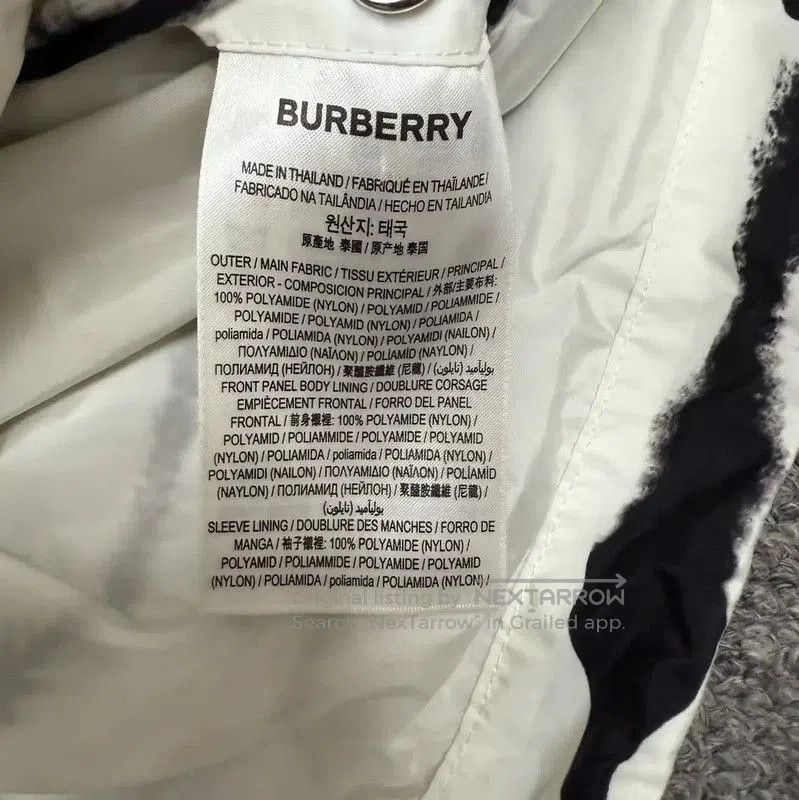 Burberry Burberry Hooded Jacket in Multicolor. Size US XXS / EU 40 - 4 Thumbnail