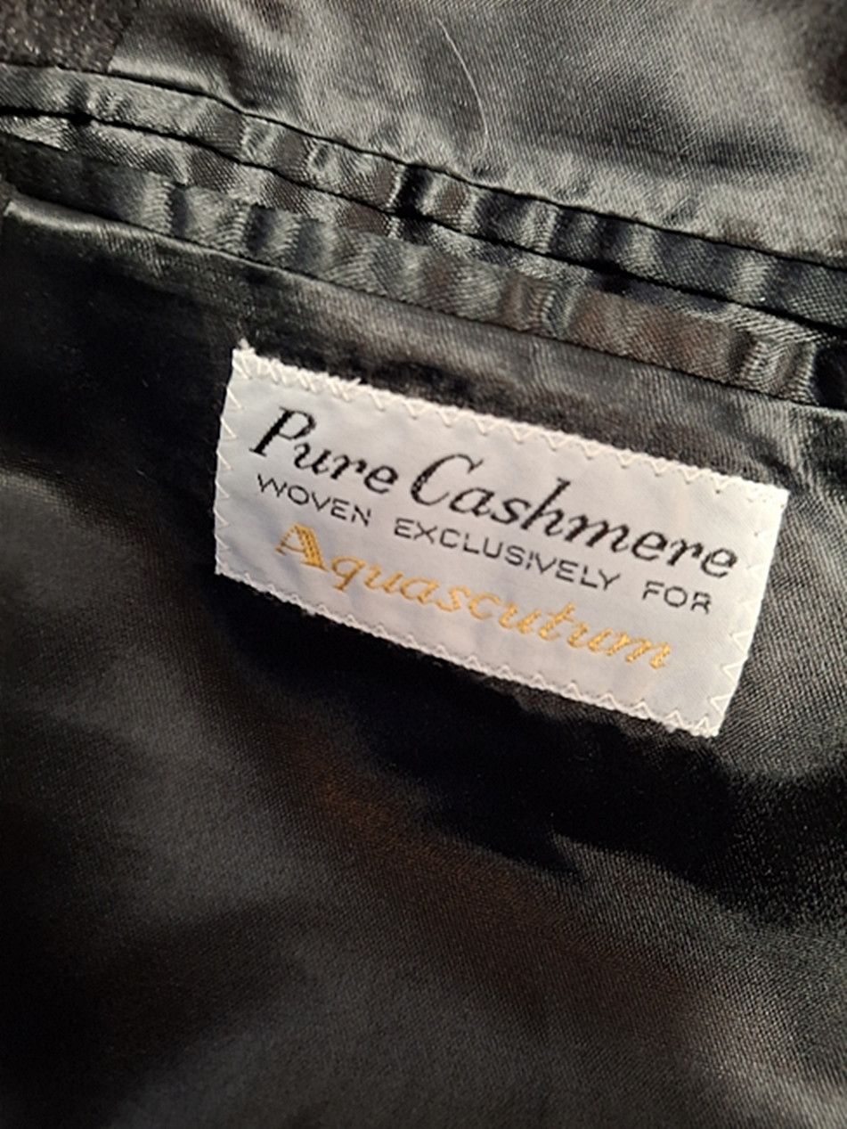 Aquascutum Aquascutum Pure Cashmere Men's coat 54 Size US L / EU 52-54 / 3 - 10 Thumbnail