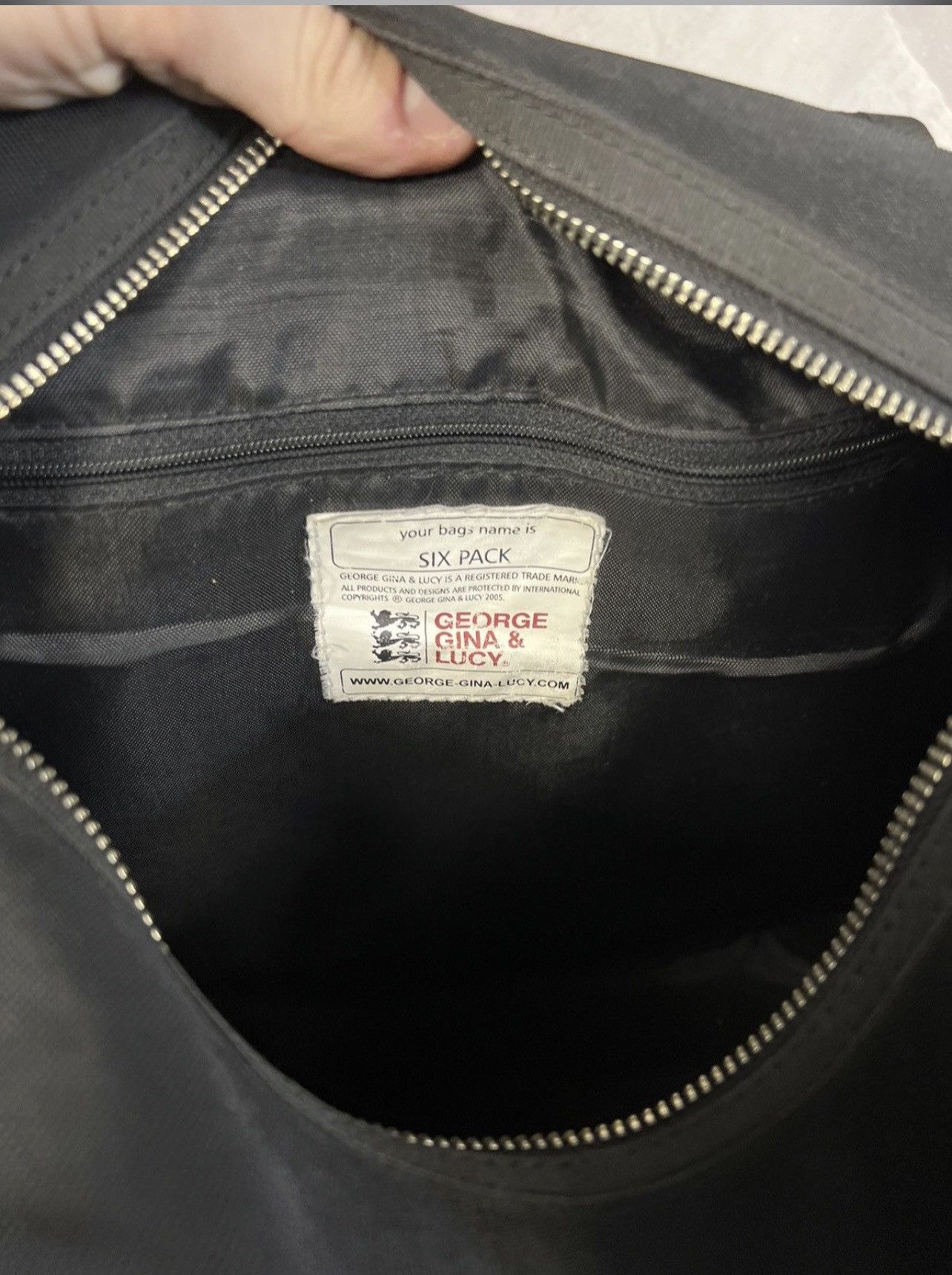 George Gina & Lucy × Japanese Brand Vintage GGL Six Pack Hand Bag Size ONE SIZE - 8 Thumbnail