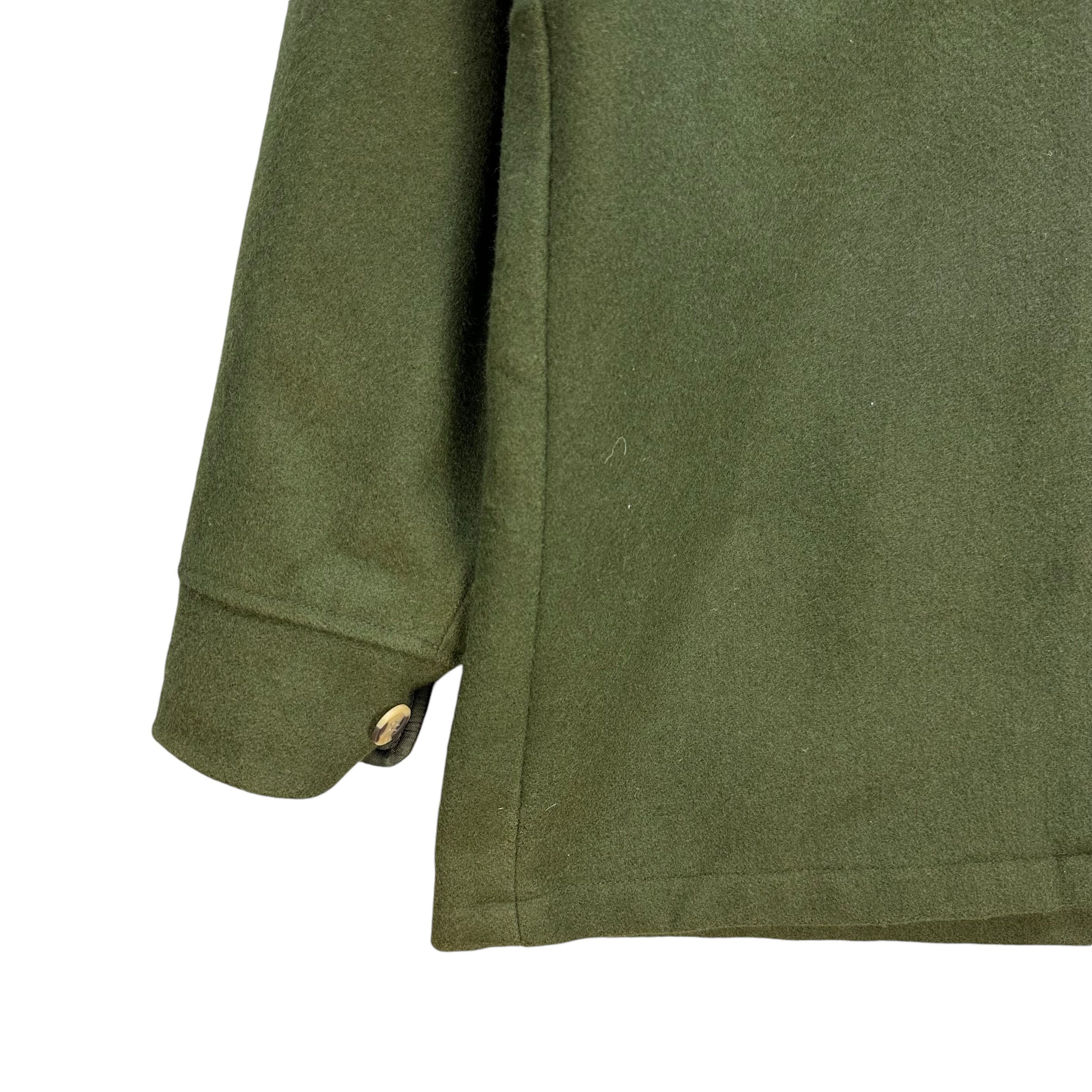 Stussy 90’s STUSSY Workwear Green Wool Flannel Jacket #105-1460 Size US L / EU 52-54 / 3 - 5 Thumbnail