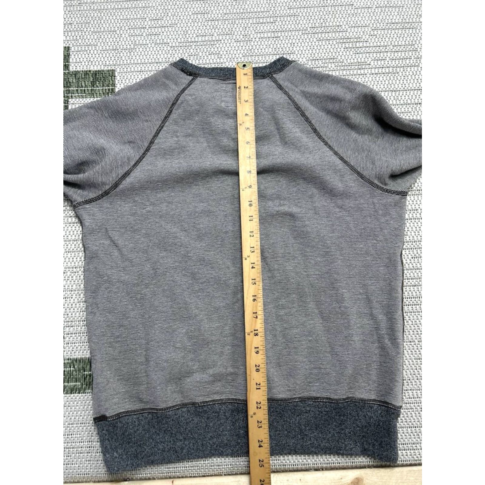 Billy Reid Billy Reid Sweater Mens Large Gray Cotton Knit Pullover Size US L / EU 52-54 / 3 - 7 Thumbnail
