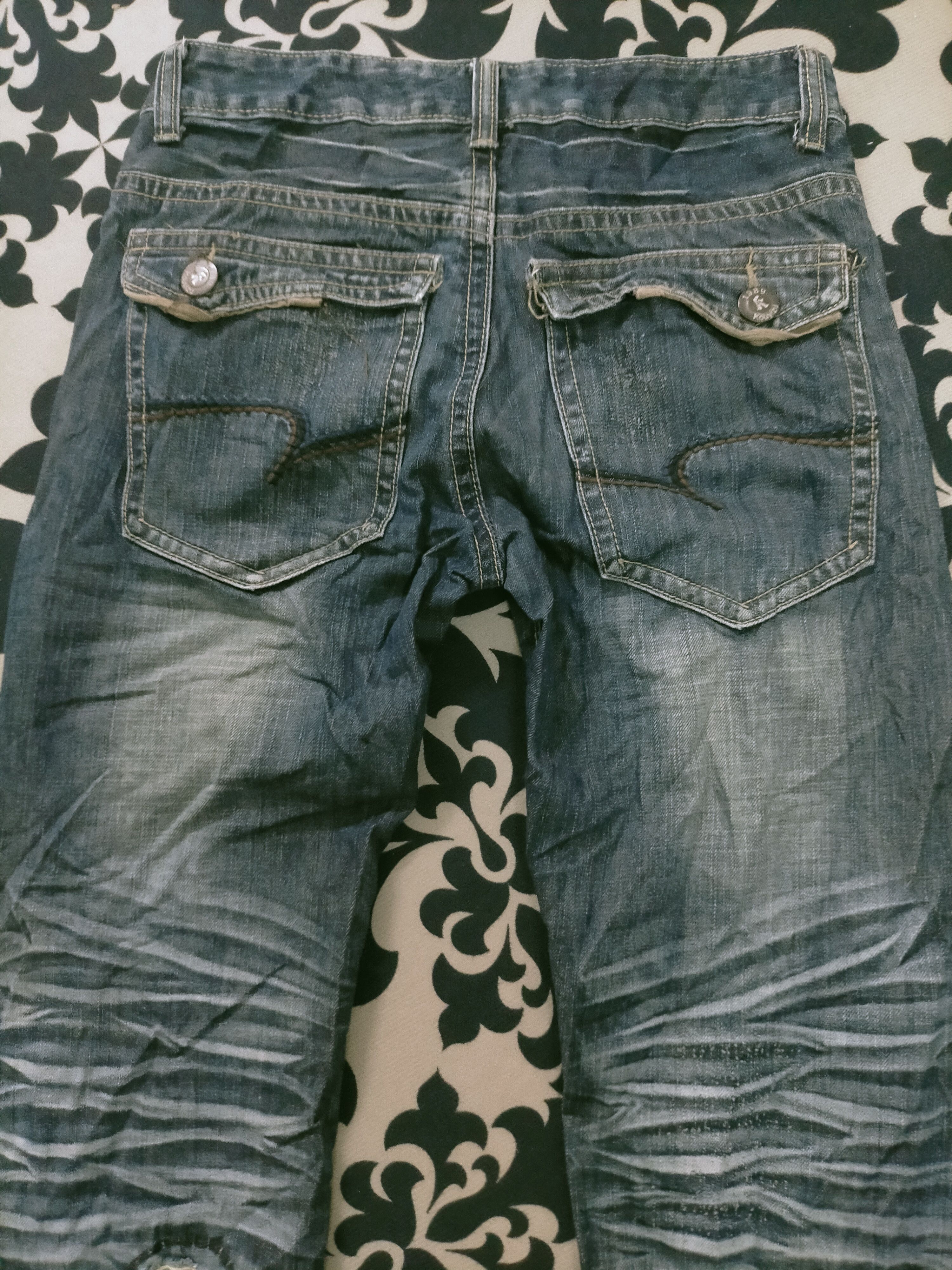 If Six Was Nine × Seditionaries × Undercover 🔥Rare Kouyizu Insane Distressed Jeans Size US 30 / EU 46 - 7 Thumbnail