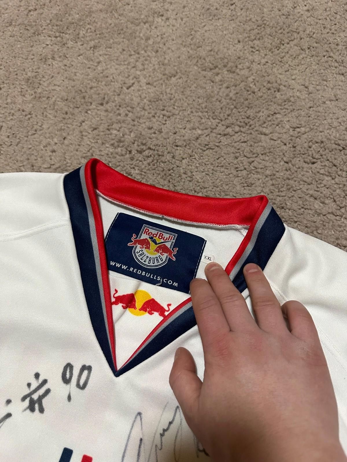 Reebok EC Red Bull Salzburg #90 MAIER Ice Hockey Jersey Shirt XXL Size US XXL / EU 58 / 5 - 6 Thumbnail