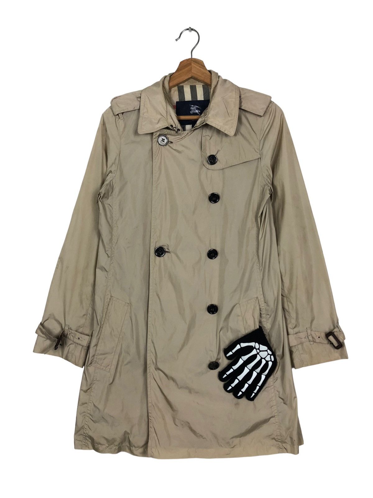Burberry 🔥90’s VINTAGE BURBERRY LONDON TRENCH COAT NOVA CHECK Size US M / EU 48-50 / 2 - 1 Thumbnail