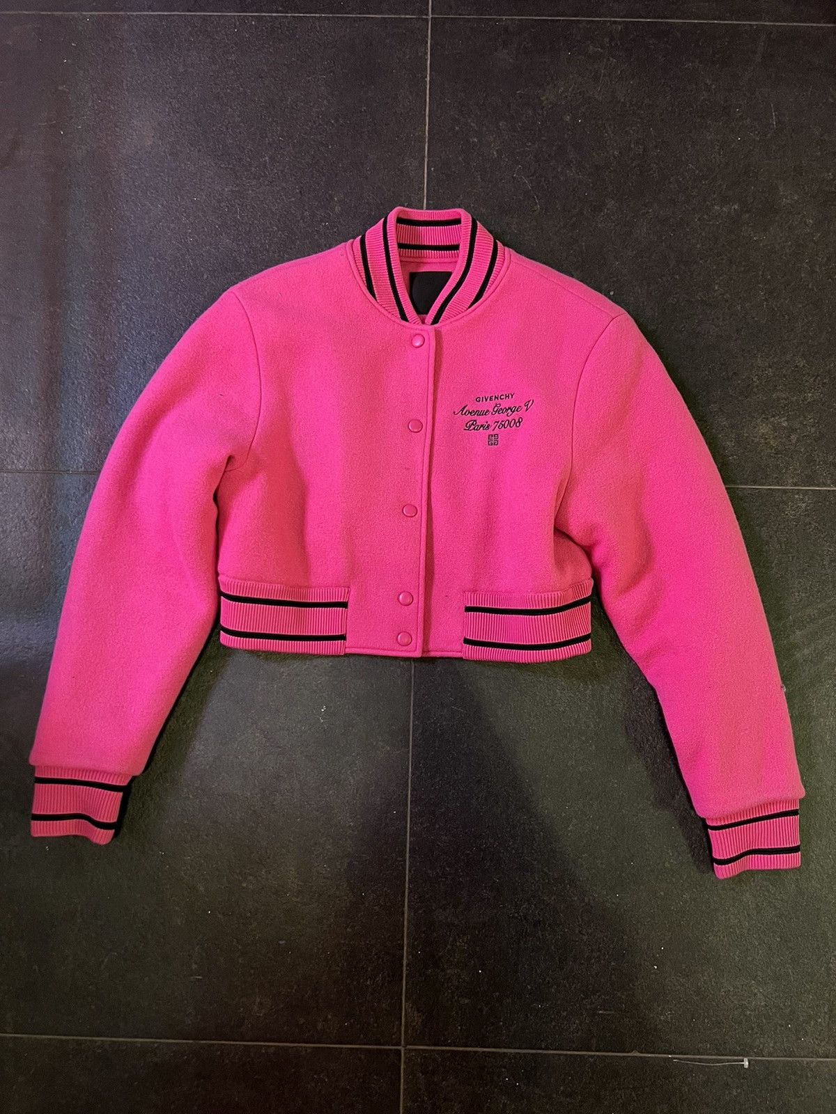 ジャケット GIVENCHY GIVENCHY（ジバンシー）4G MIX MATERIAL VARSITY (4G ミックス