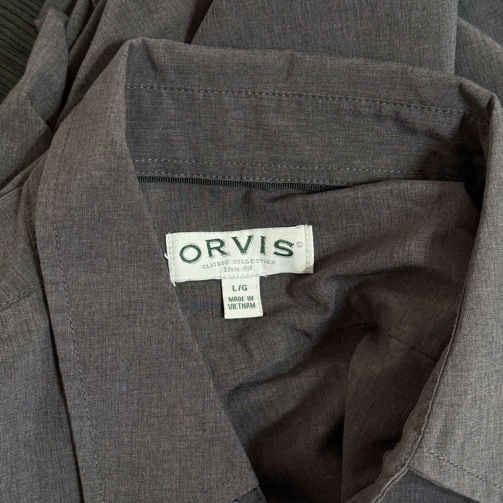 Orvis Orvis Short Sleeve Button-Down Shirt | Sz L Size US L / EU 52-54 / 3 - 6 Thumbnail