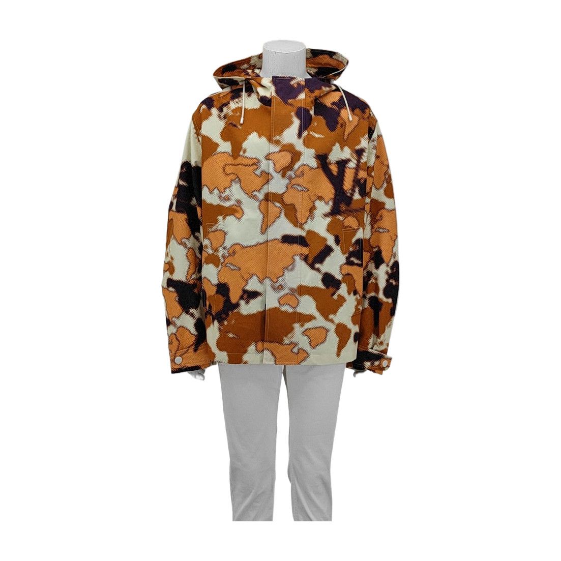 Louis Vuitton Louis Vuitton World Map Hoodie Jacket Size XL Size US XL / EU 56 / 4 - 1 Thumbnail