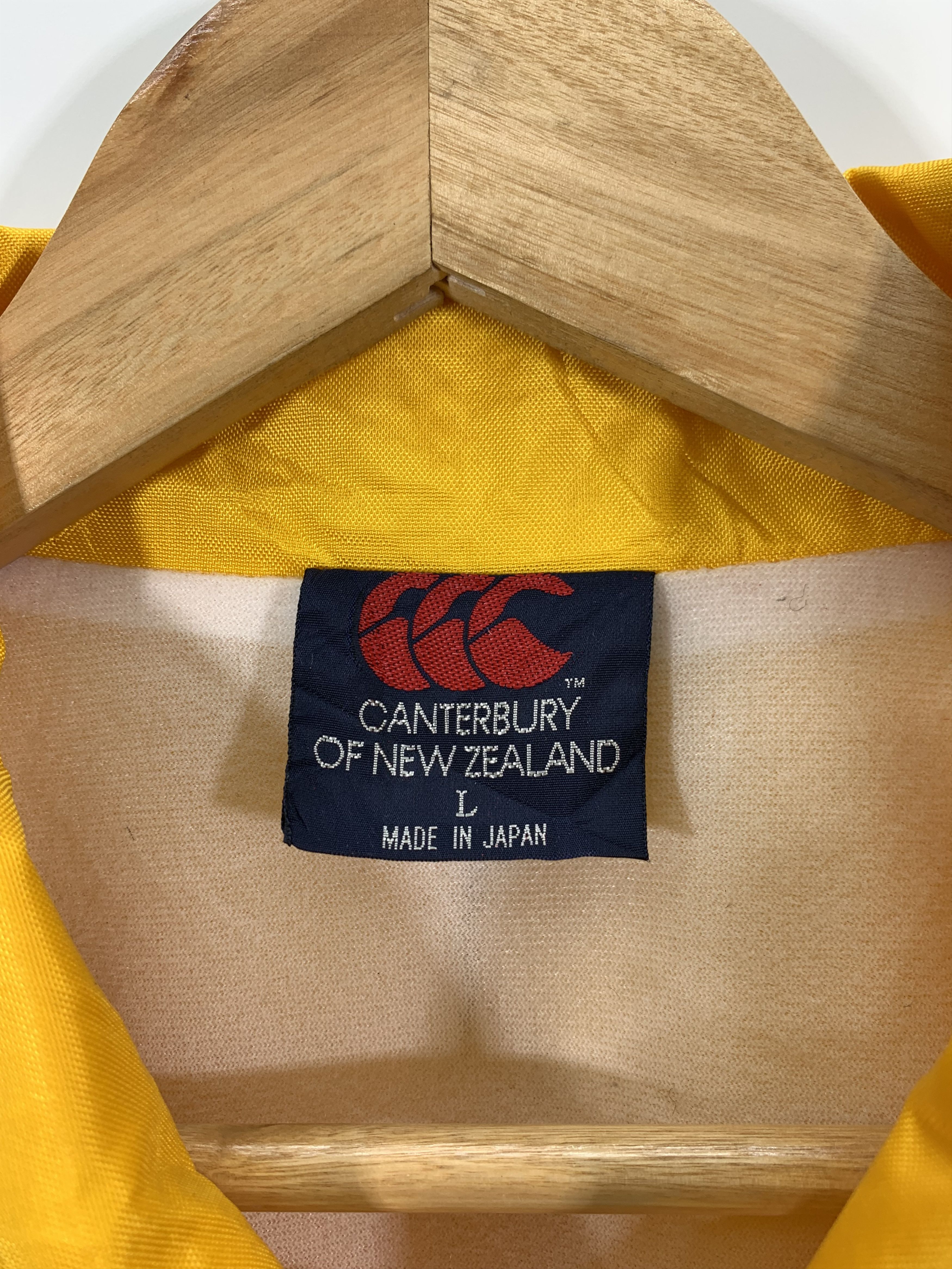 Canterbury of New Zealand Vintage Canterbury Yellow nylon jacket Size US L / EU 52-54 / 3 - 7 Thumbnail