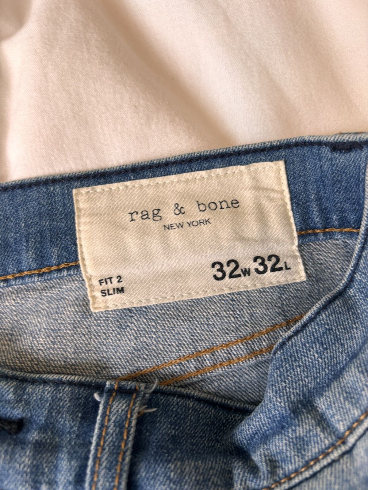 Rag & Bone Rag & Bone Unisex Jeans Size US 32 / EU 48 - 2 Thumbnail