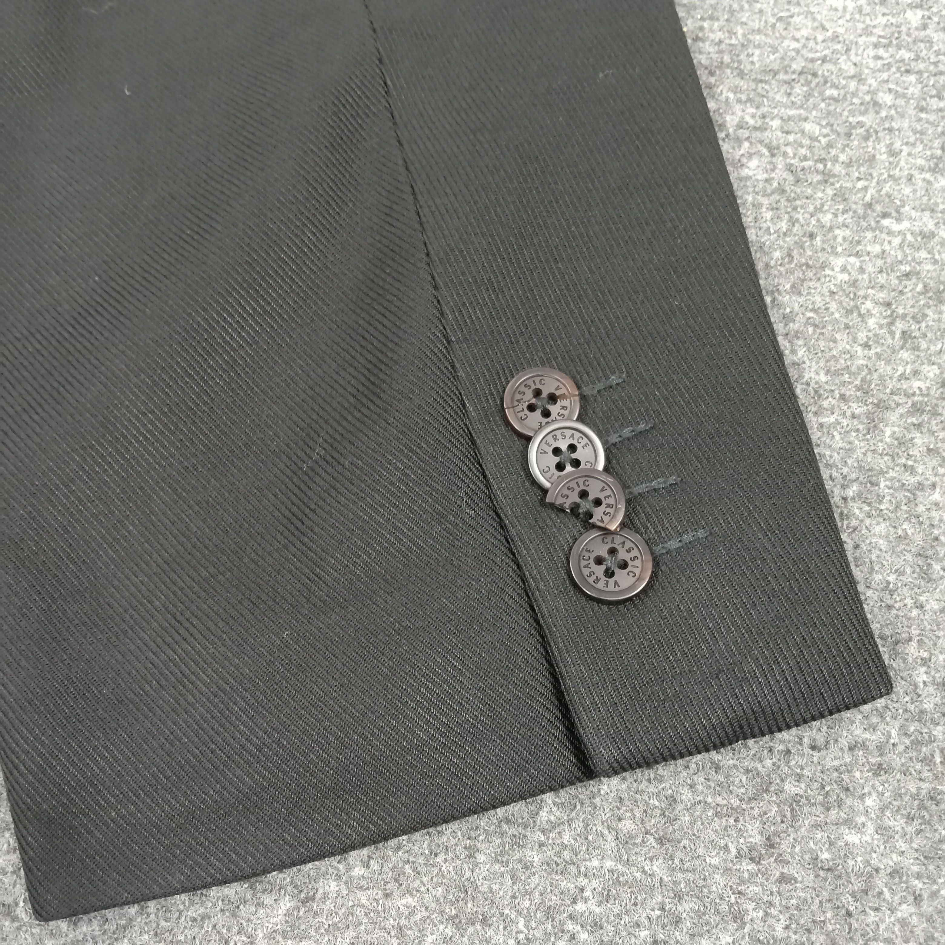 Versace × Vintage Versace Classic Italian Brand Trench Jacket Size US M / EU 48-50 / 2 - 7 Thumbnail