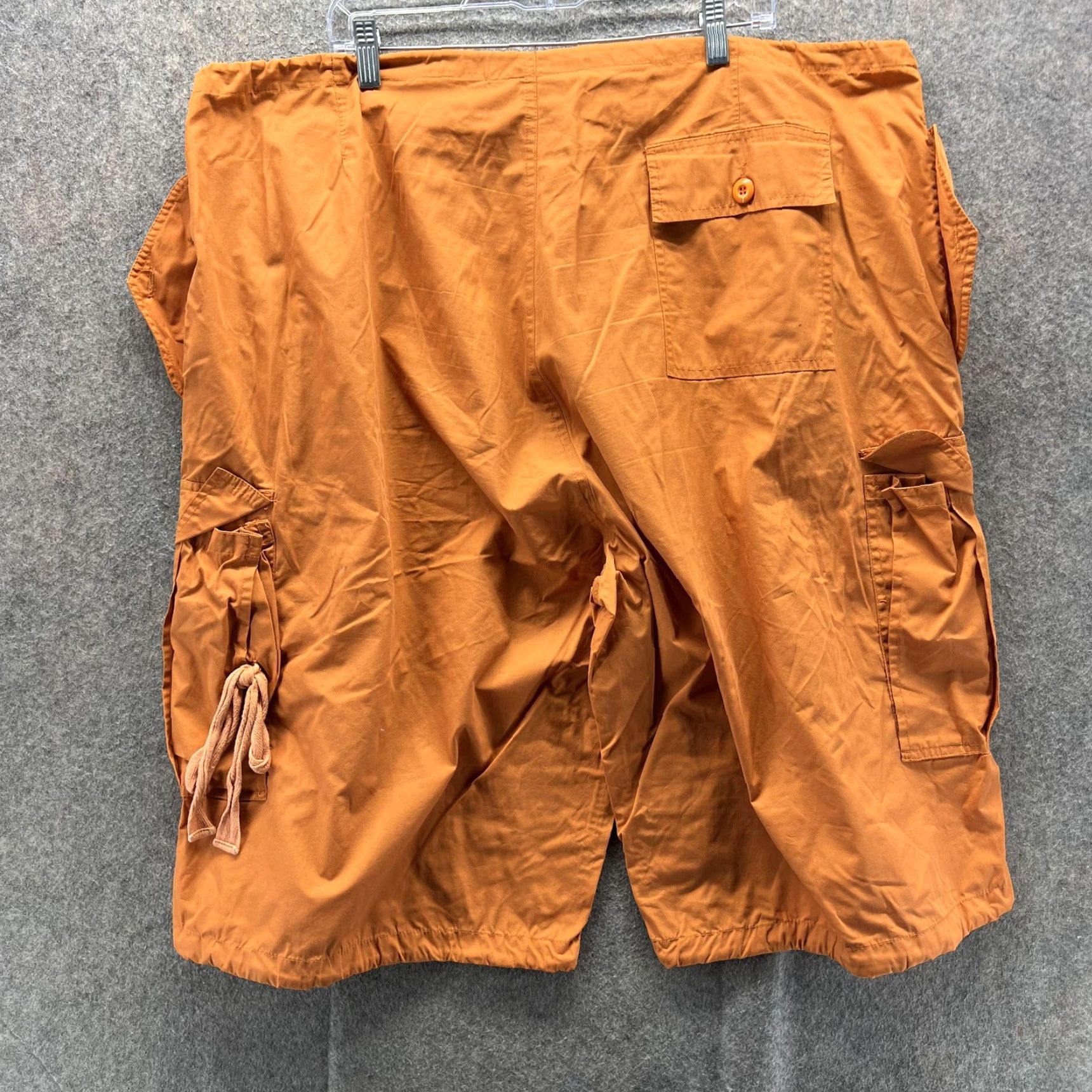 Southpole VINTAGE Southpole Cargo Shorts Mens 2XL Orange 12 Inseam Hip Hop Casual Shorts Reg Men Size US 39 - 2 Thumbnail