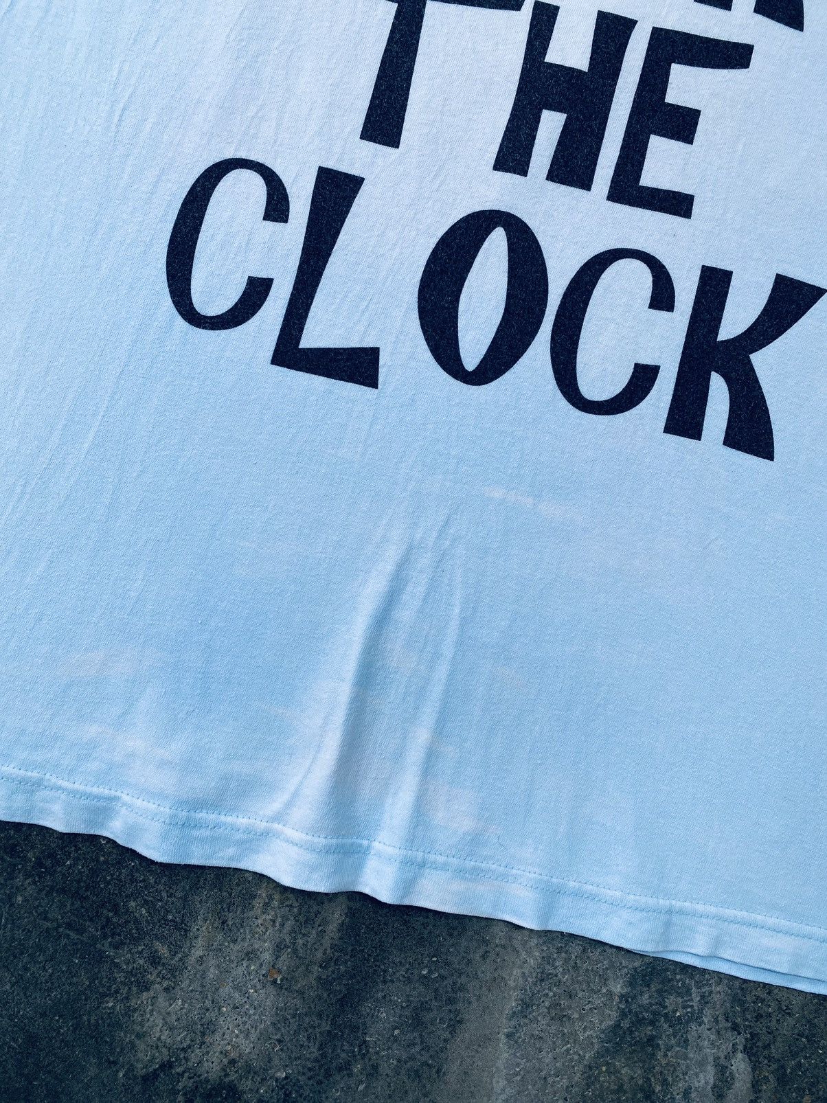 Vintage Vintage Fuck The Clock Rare Tees Size US M / EU 48-50 / 2 - 7 Thumbnail