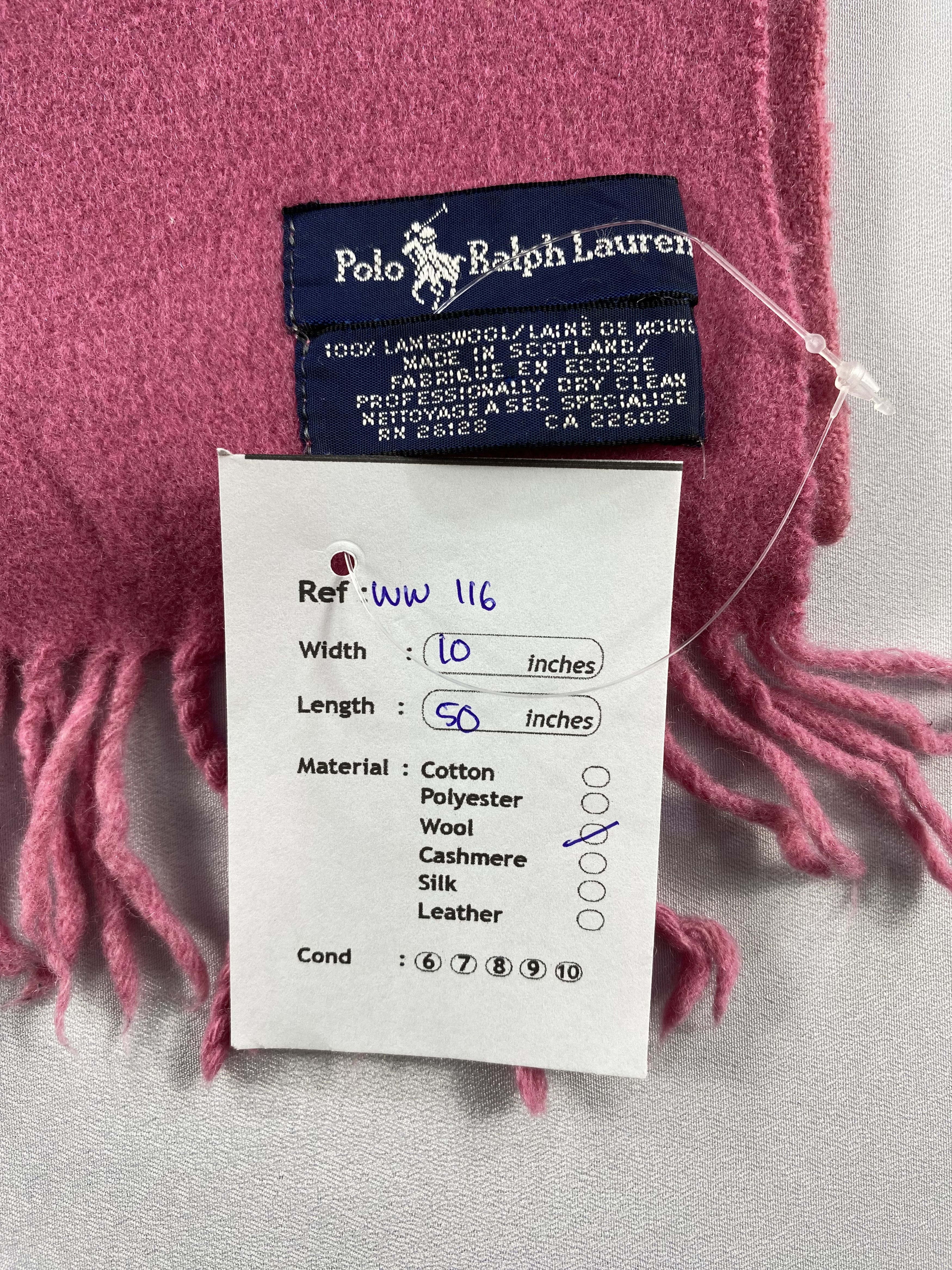 Polo Ralph Lauren Polo Ralph Lauren Scarf / Muffler / Neckwear - WW116 Size ONE SIZE - 6 Thumbnail