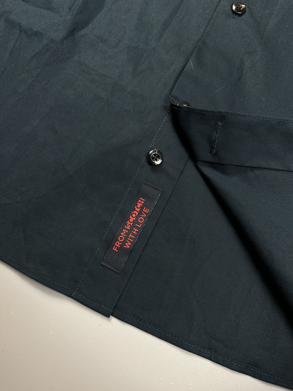 Scotch & Soda Scotch&soda Dark Green Button Shirt Solid Size US M / EU 48-50 / 2 - 5 Thumbnail