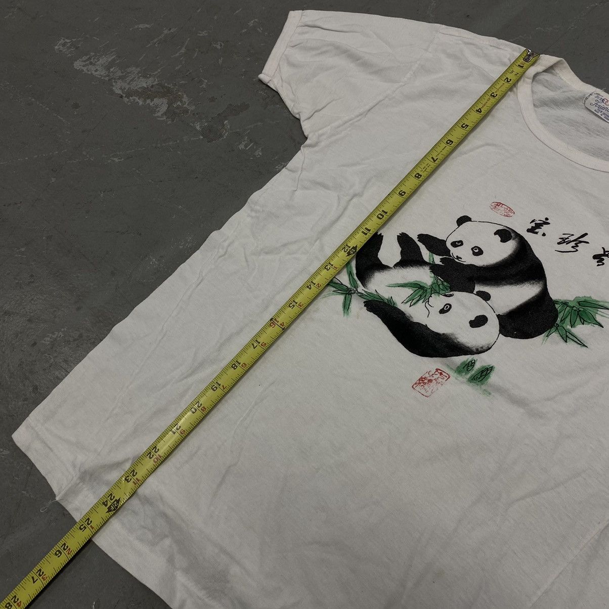 Japanese Brand × Kapital × Vintage Vtg 60s 70s Chinese Panda Souvenir Tee Boho Western Hippie Size US S / EU 44-46 / 1 - 3 Thumbnail