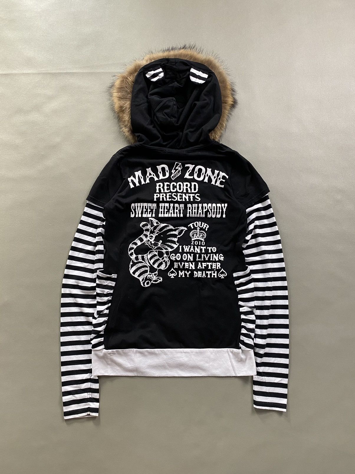Petit Berry Fur Hoodie IfsixLgb Style