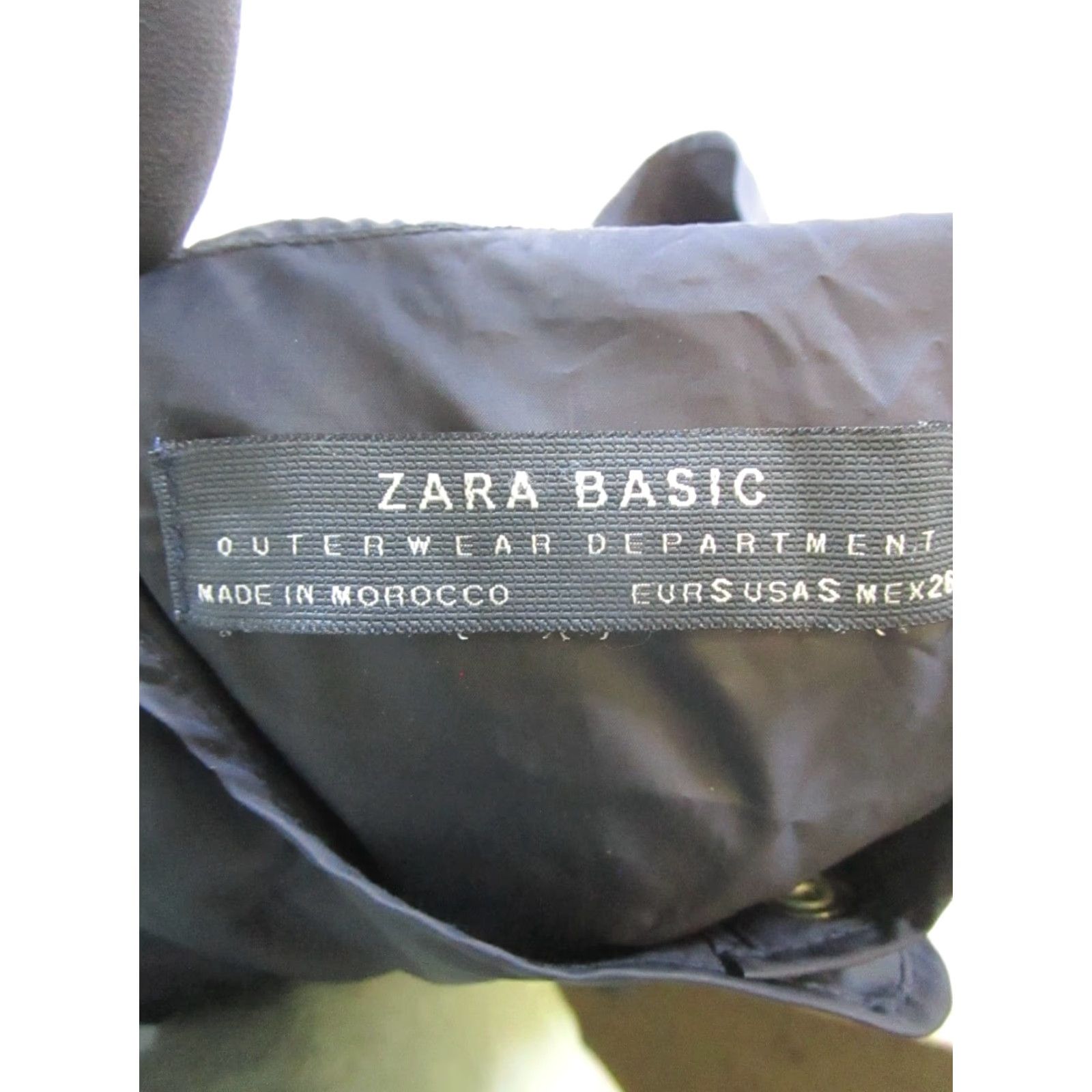 Zara Zara Jacket Womens Small Blue Full Zip Size S / US 4 / IT 40 - 3 Thumbnail