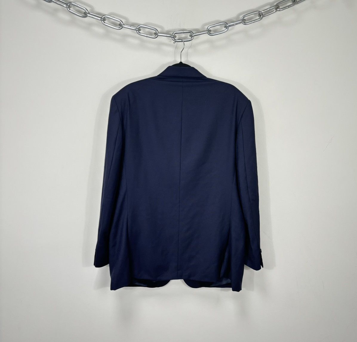 Missoni Vintage Missoni Example Navy Luxury Wool Blazer Jacket Size 46R - 3 Thumbnail