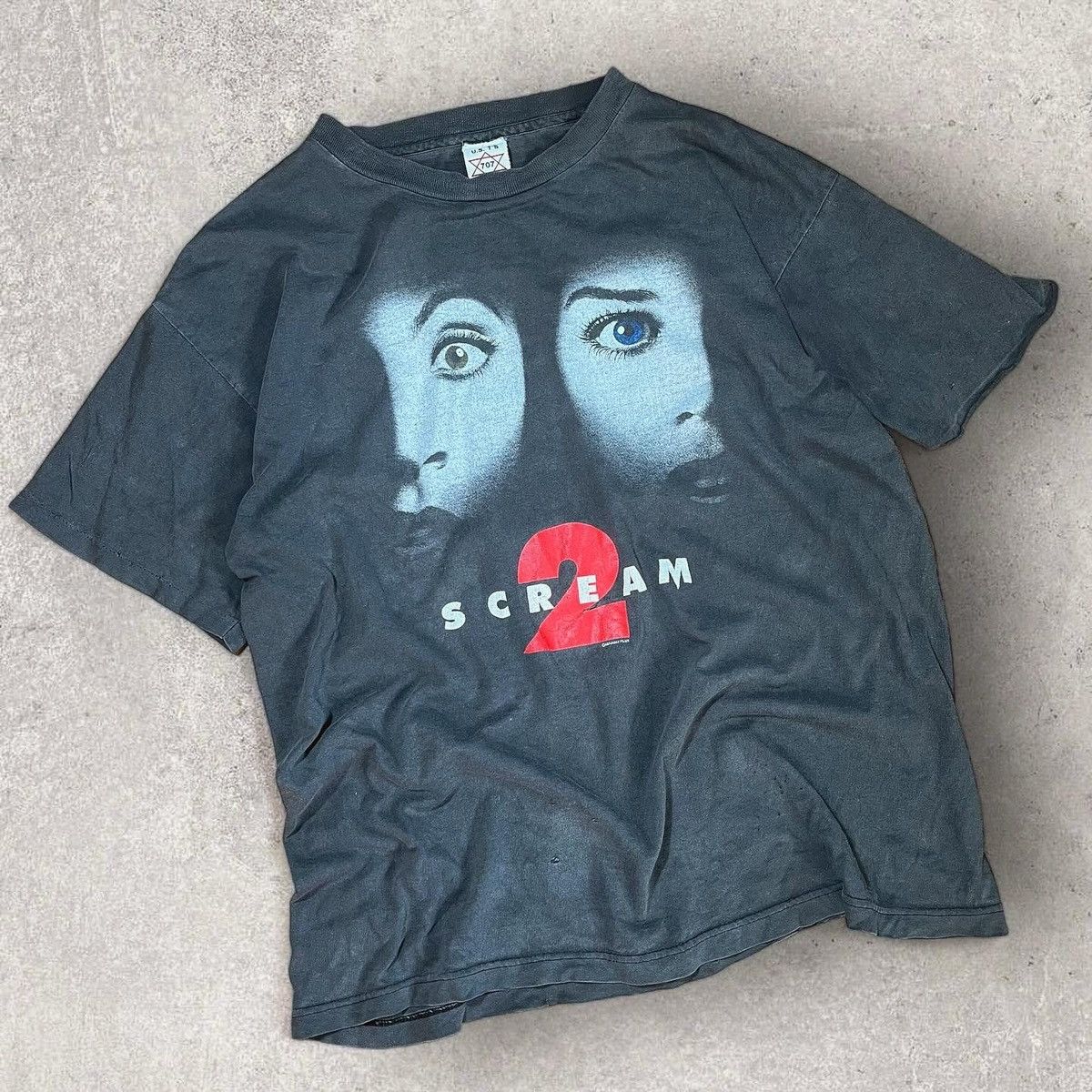 image of Expert Horror x Vintage Super Vintage Scream 2 Shirt in Black, Men's (Size Large)