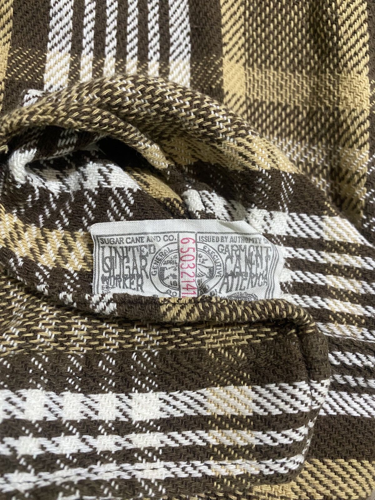Japanese Brand SUGAR CANE PLAID SHIRT Size US S / EU 44-46 / 1 - 5 Thumbnail