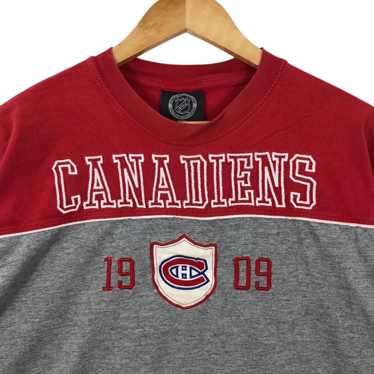 NHL Vintage Montreal CANADIENS T Shirt NHL Hockey Ice Size L Size US L / EU 52-54 / 3 - 3 Thumbnail