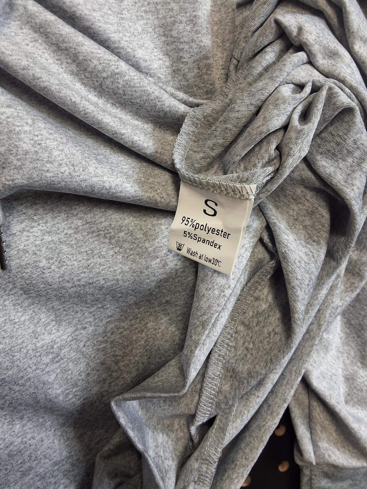 Genetic Manipulation Shinichiro Kuriya Light Gray Pullover Hoodless drawstring Sweatshirt - Small Size S / US 4 / IT 40 - 5 Thumbnail