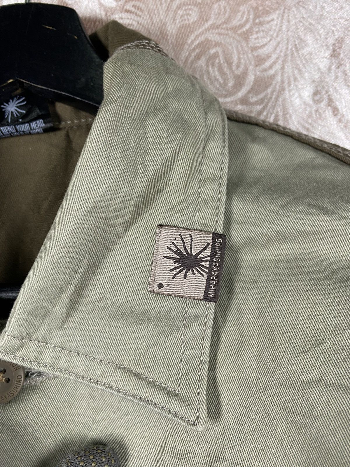 Maison MIHARA YASUHIRO Vintage Mihara Yasuhiro Work Jacket Olive Utility Japan Size US S / EU 44-46 / 1 - 11 Thumbnail