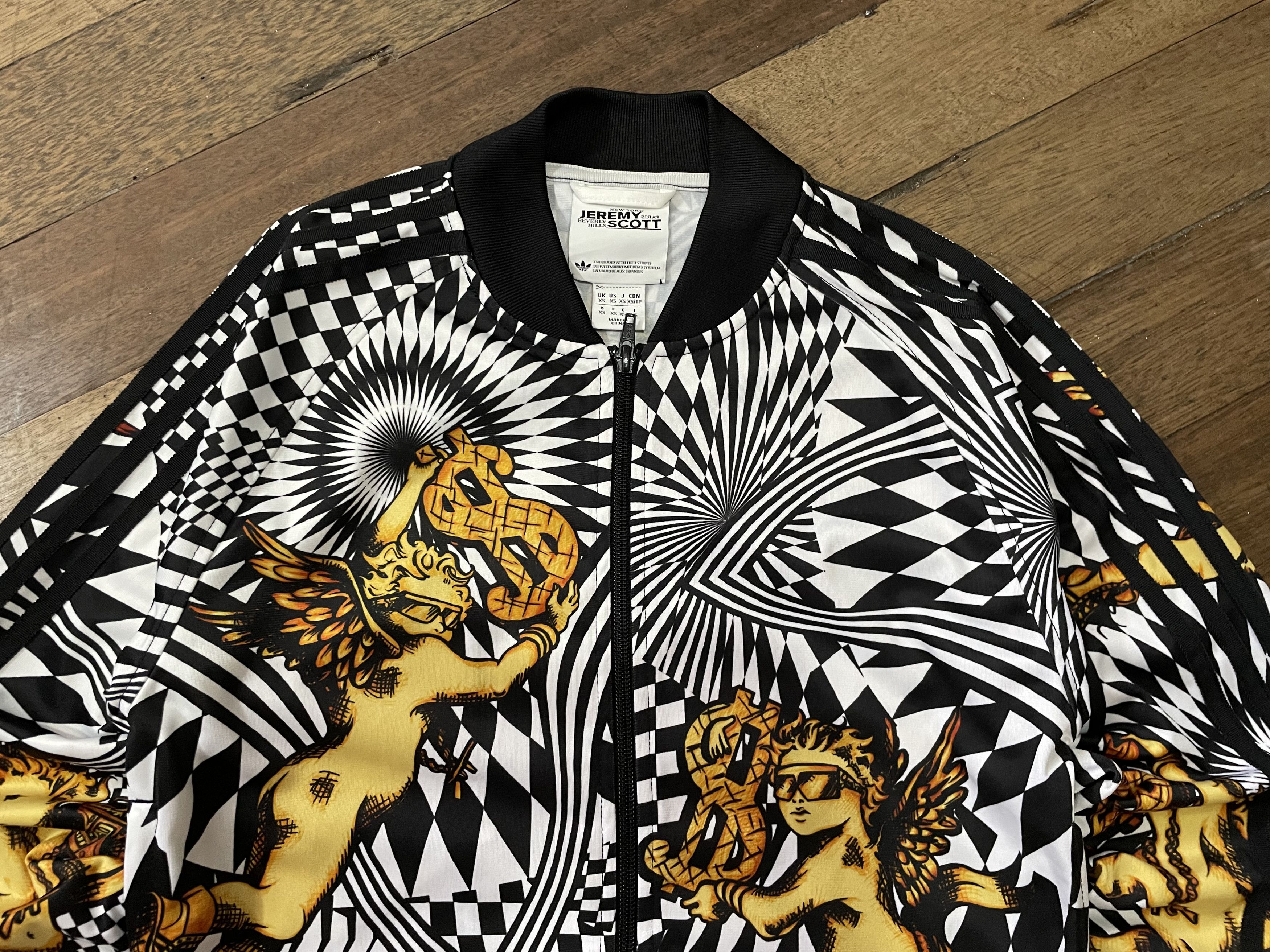 Adidas × Jeremy Scott Adidas - OPART TRACK JACKET Size US XS / EU 42 / 0 - 2 Thumbnail