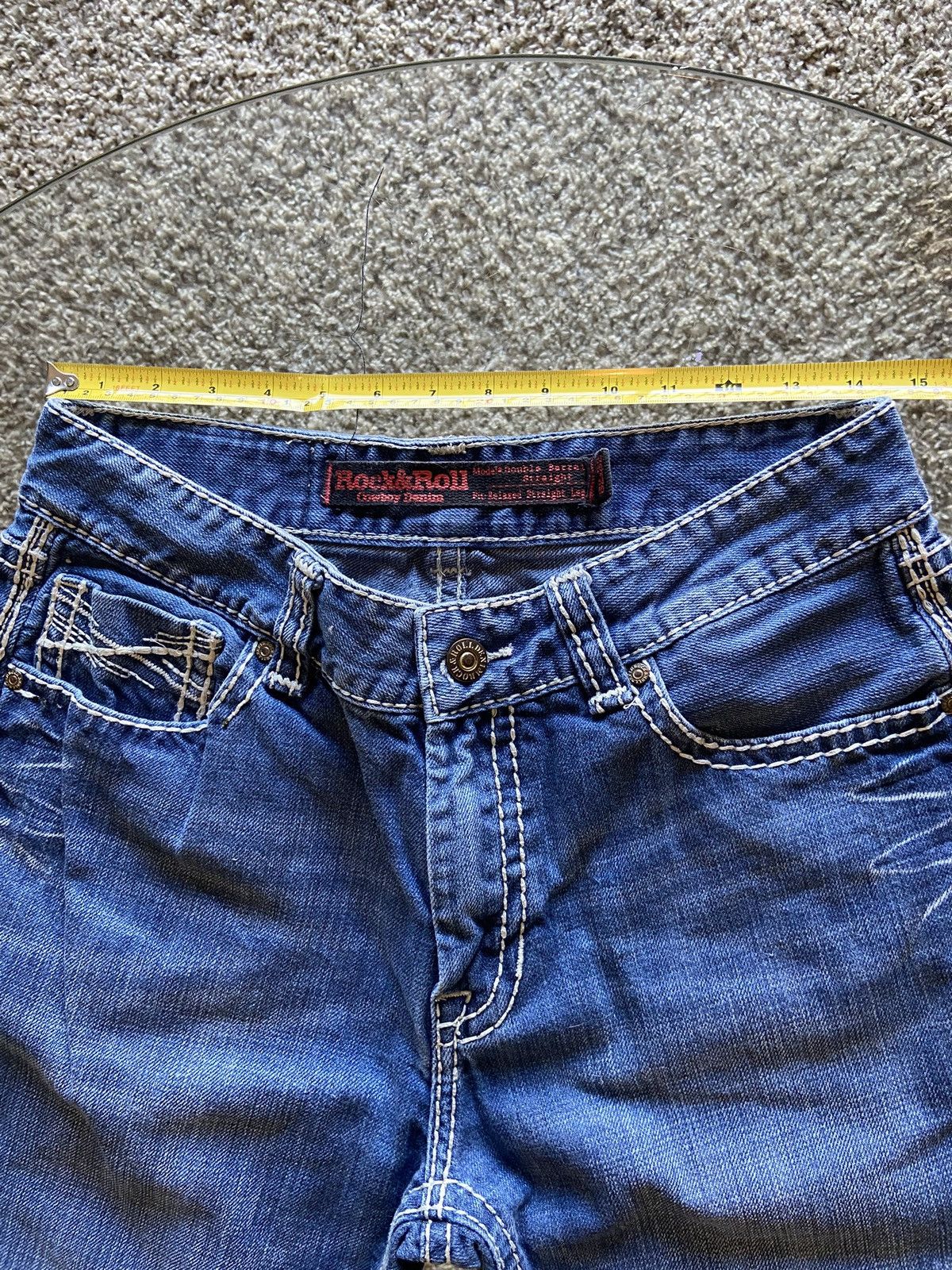 Other Rock & Roll Cowboys Denim Relaxed Boot Cut Jeans Size US 32 / EU 48 - 4 Thumbnail