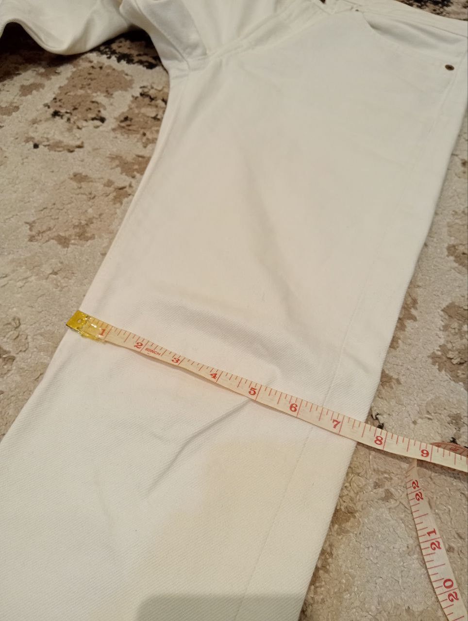 Orslow Vintage Orslow Japan Lot 107 White Jeans Size US 30 / EU 46 - 19 Thumbnail