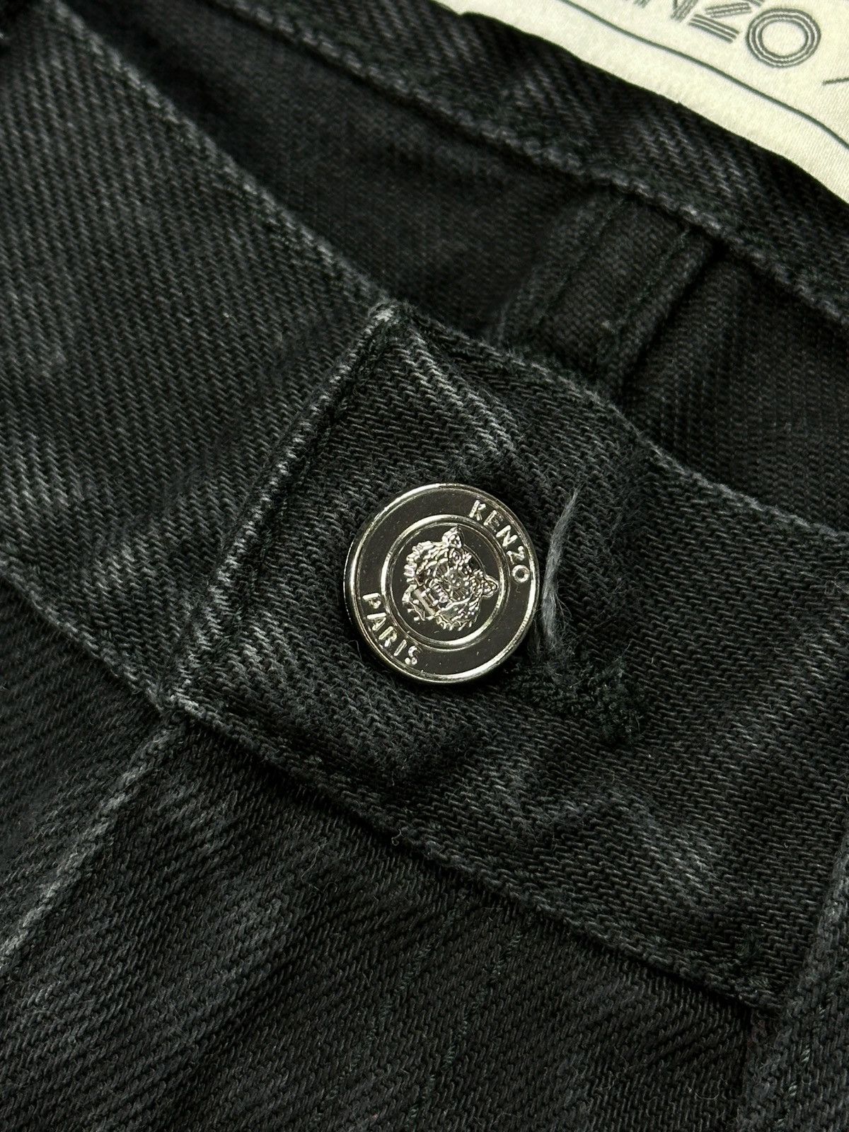 H&M × Kenzo Kenzo x H&M Jungle Black Skinny Jeans Size W29 Size US 29 - 5 Thumbnail
