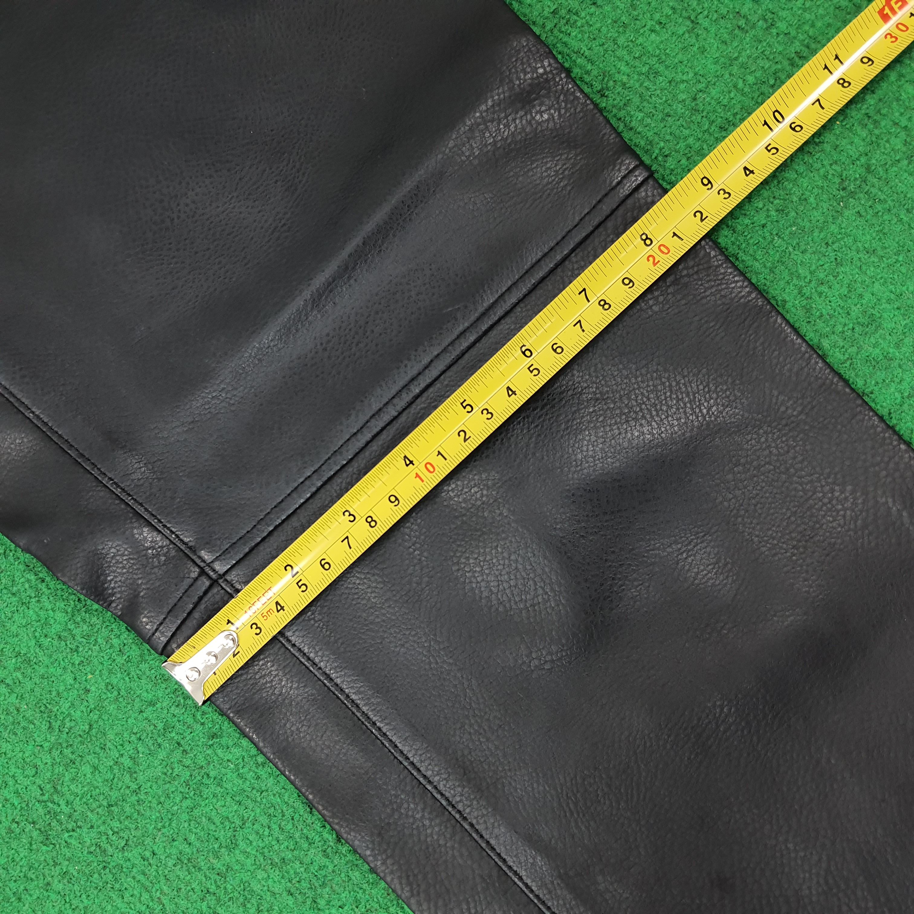 Marella Vintage Marella Tricot Designer Leather Pants C235N38 Size 28" / US 6 / IT 42 - 12 Thumbnail