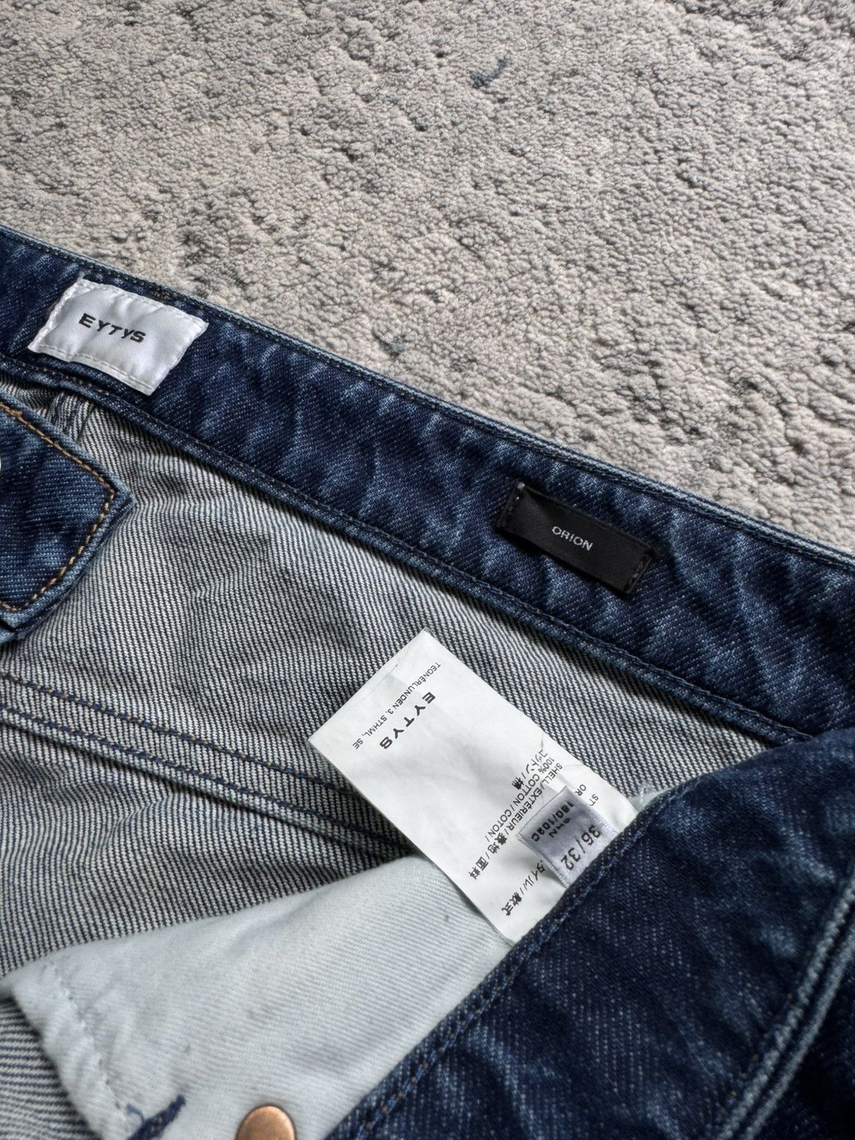 Eytys Eytys denim jeans Size 36/32 Size US 36 / EU 52 - 6 Thumbnail