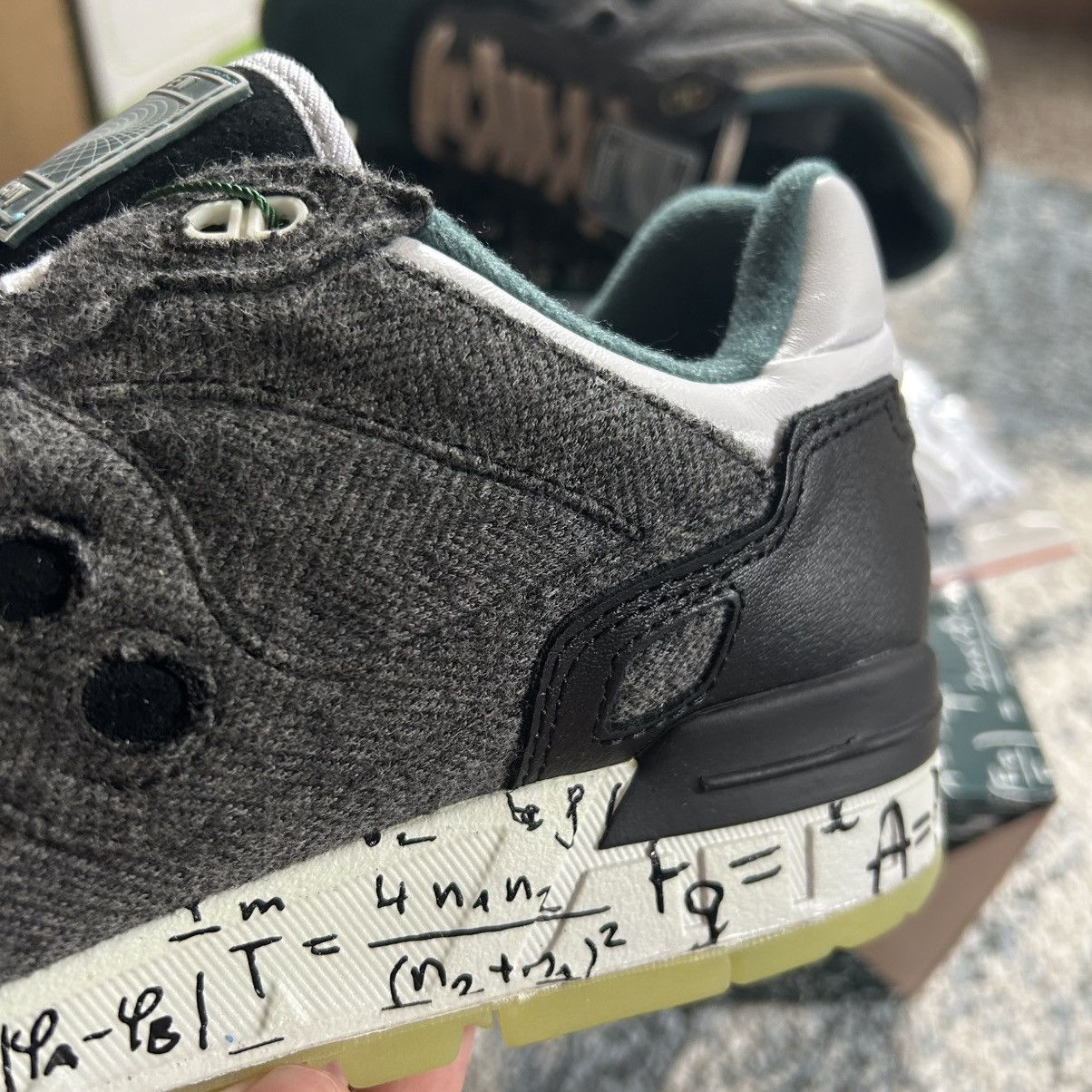 AFEW S70504-1 2020 AFEW STORE x SAUCONY SHADOW 5000 TiME & SPACE Size US 12 / EU 45 - 20 Thumbnail