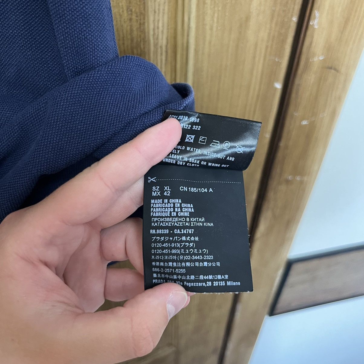 Prada Prada Polo t-shirt Size US XL / EU 56 / 4 - 8 Thumbnail