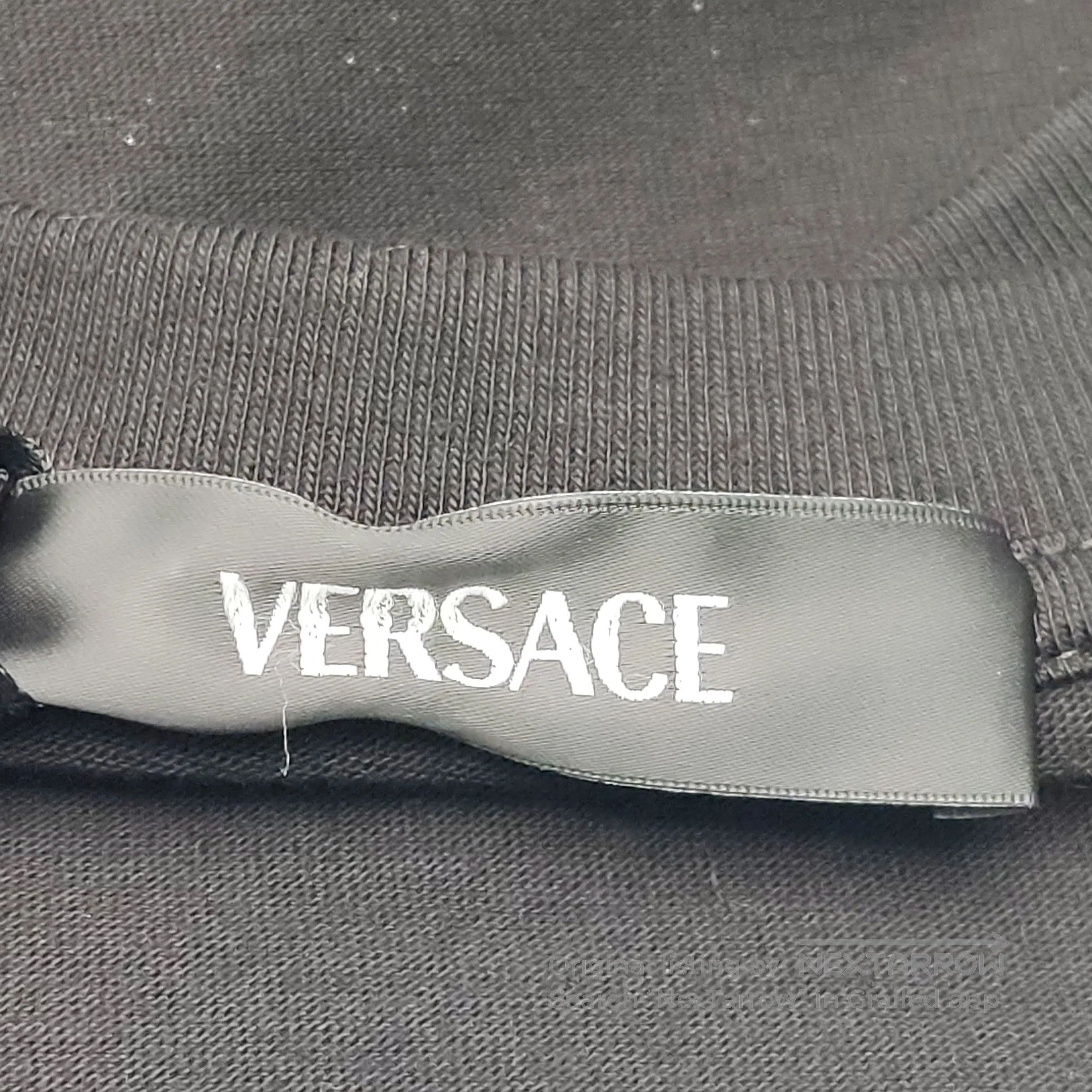 Versace Versace M Size Cotton Crew Neck Logo T-Shirt. Size US M / EU 48-50 / 2 - 5 Thumbnail