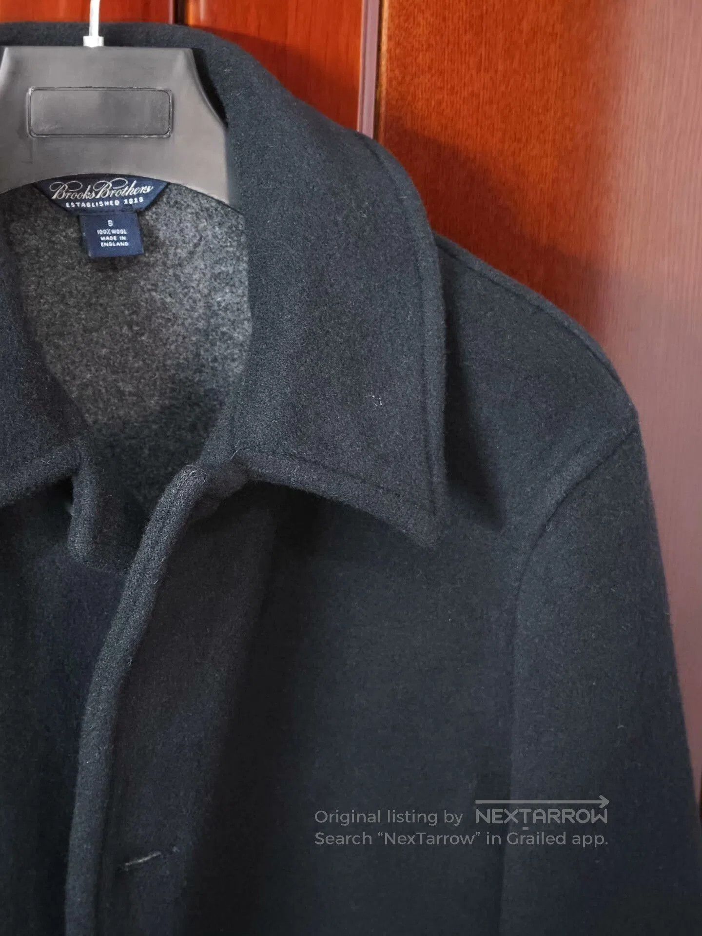 Brooks Brothers Brooks Brothers Black Wool Jacket Coat. Size US S / EU 44-46 / 1 - 2 Thumbnail
