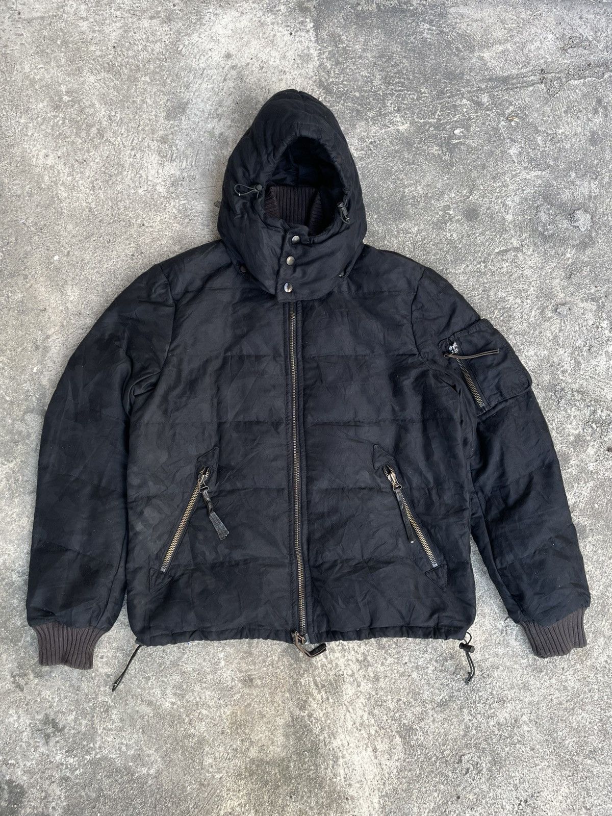 Duvetica Men’s Puffer Bomber Jacket Size US M / EU 48-50 / 2 - 1 Thumbnail