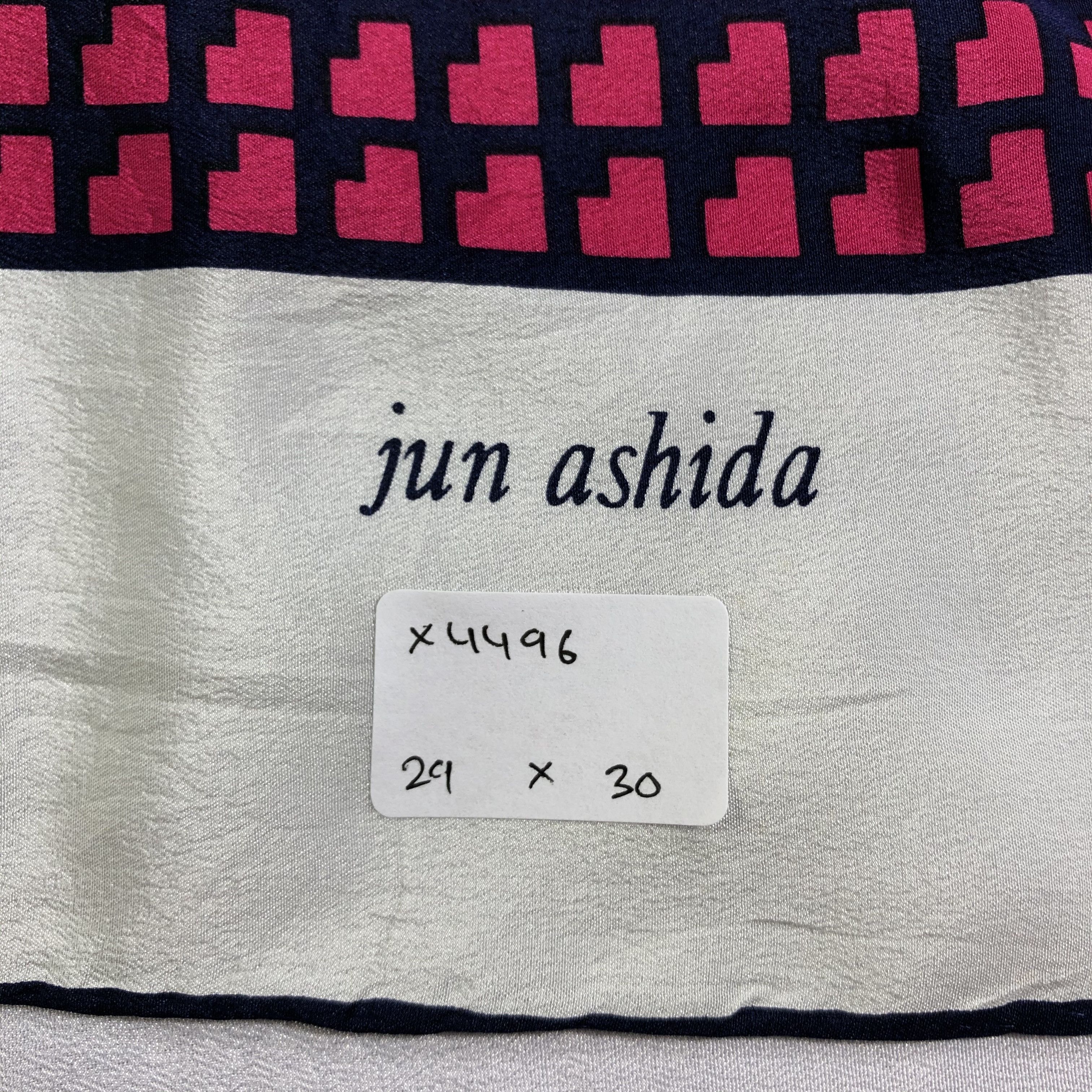 Vintage Vintage Jun Ashida Silk Scarf Size ONE SIZE - 6 Thumbnail