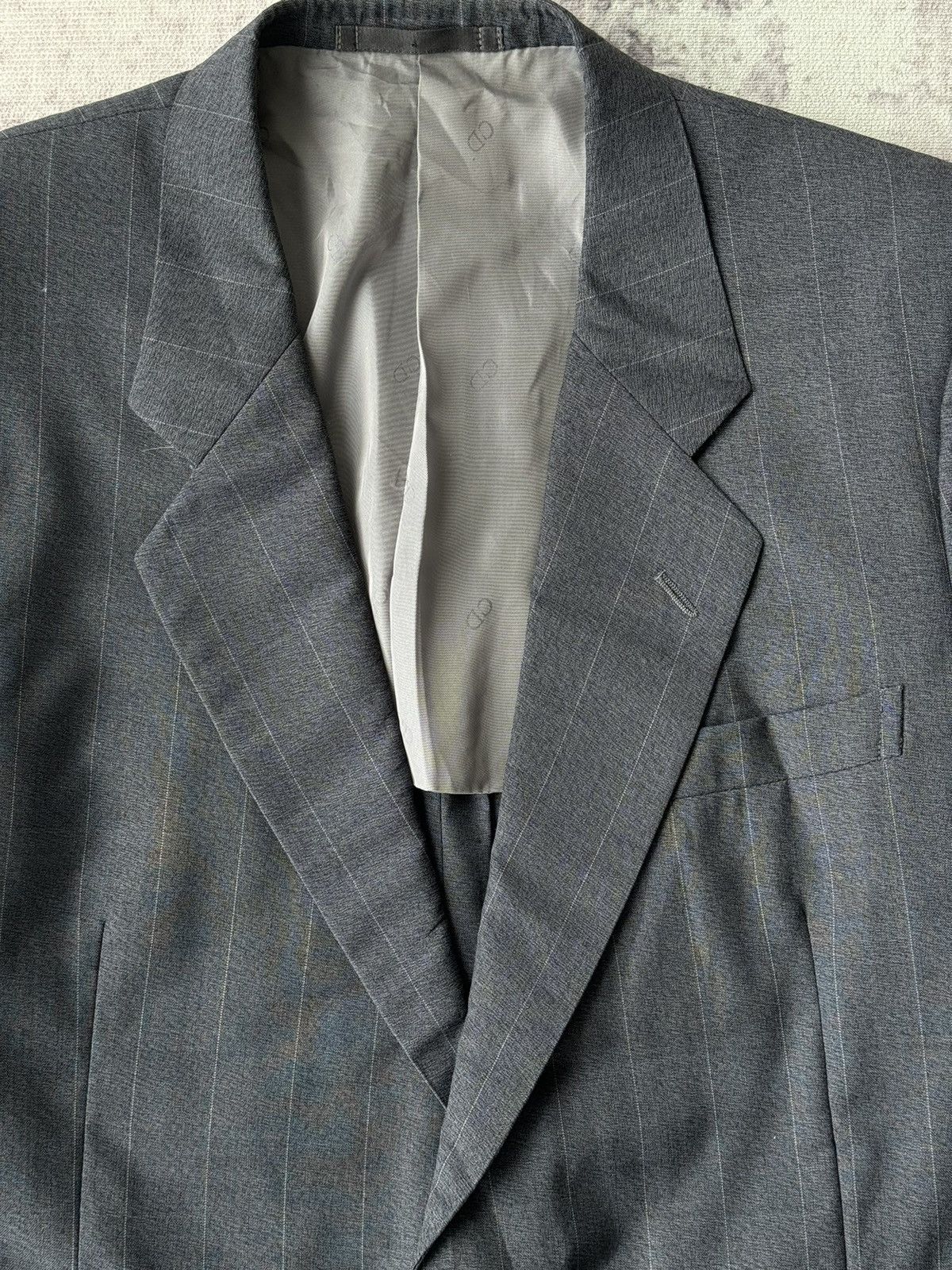 Christian Dior Monsieur Christian Dior Monogram Blazer Size US XL / EU 56 / 4 - 3 Thumbnail