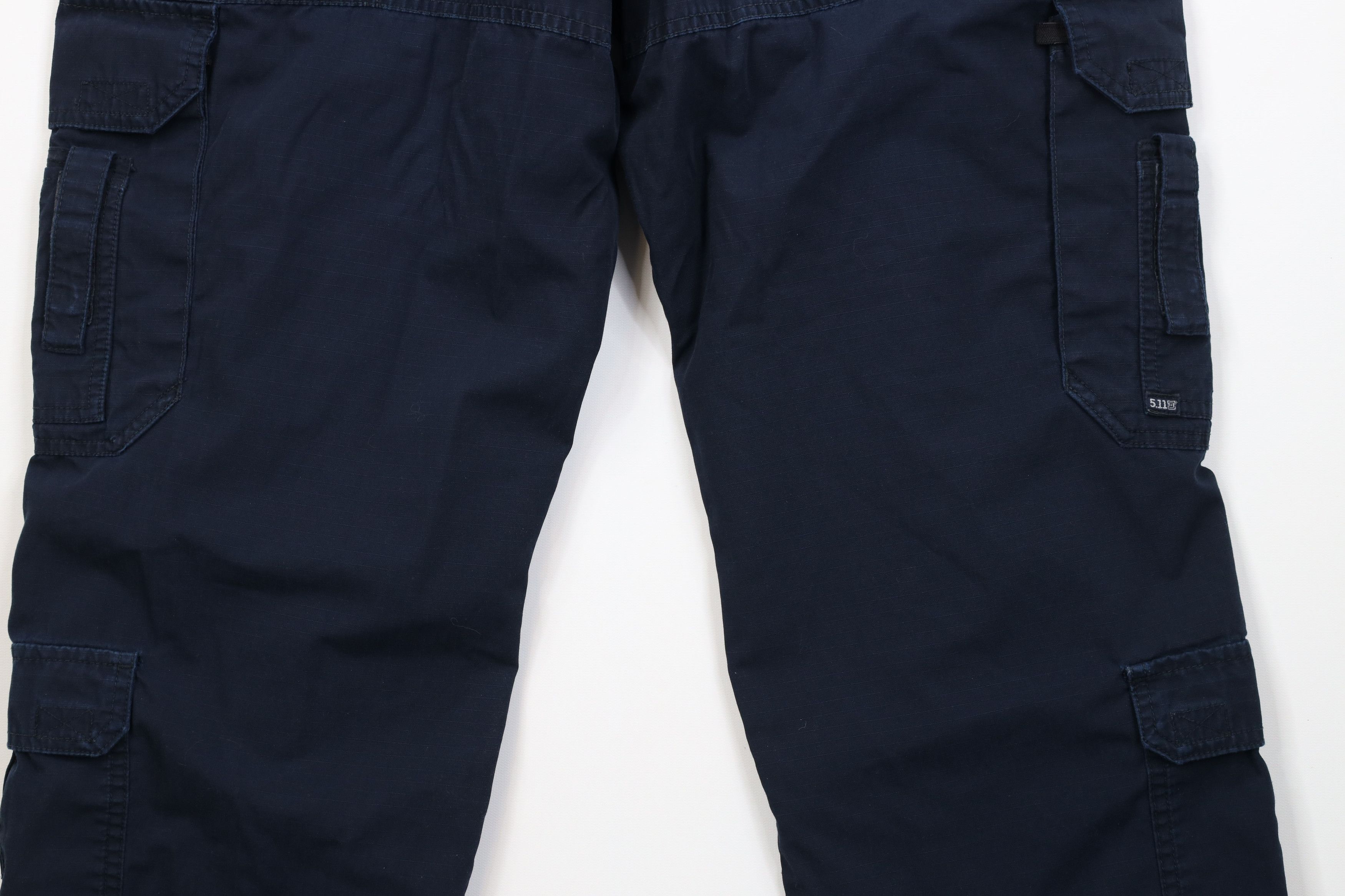 Vintage 5.11 Tactical Series Ripstop Double Knee Cargo Pants Blue Size US 38 / EU 54 - 15 Thumbnail