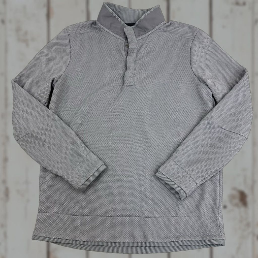 Under Armour Under Armour Sweater Men M Gray Golf Pullover Collared Coldgear Logo Knit Knit Pullover Sports Mens Size US M / EU 48-50 / 2 - 1 Thumbnail