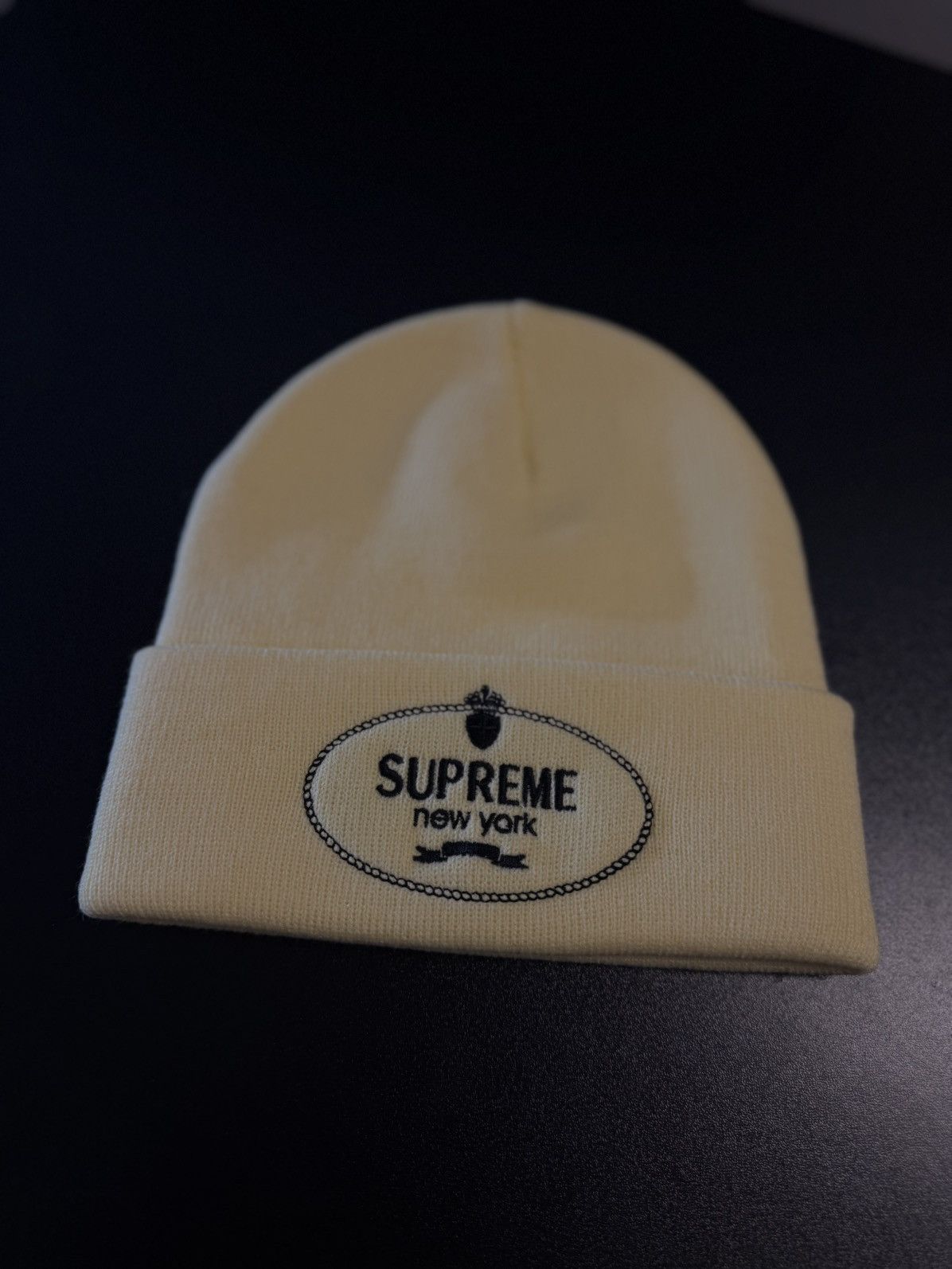 Supreme Supreme Beanie White Blue Brand New Size ONE SIZE - 2 Thumbnail