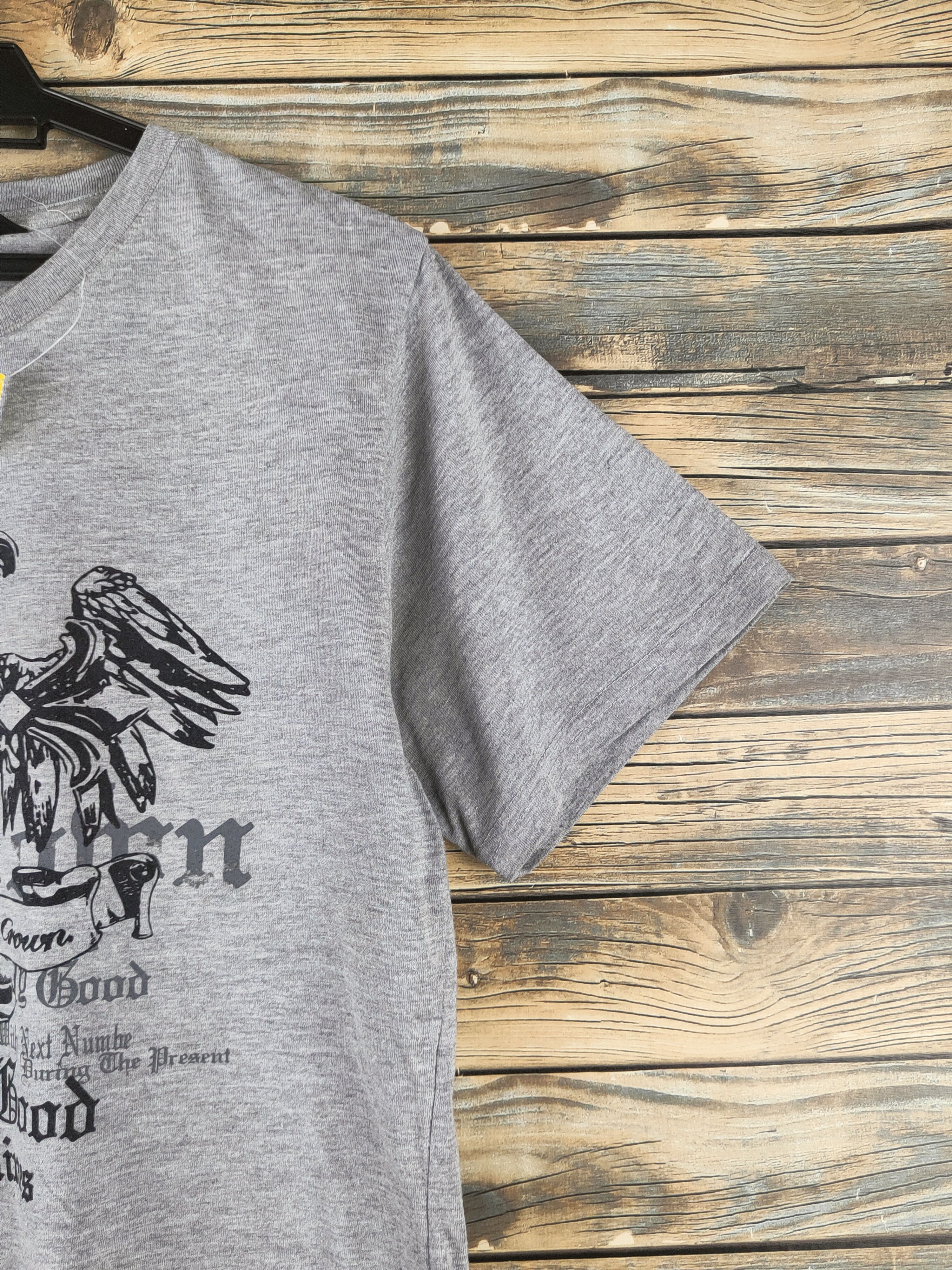 Beaumere Beaumere skull Gray Short Sleeve T-shirts #S2857 Size US L / EU 52-54 / 3 - 7 Thumbnail