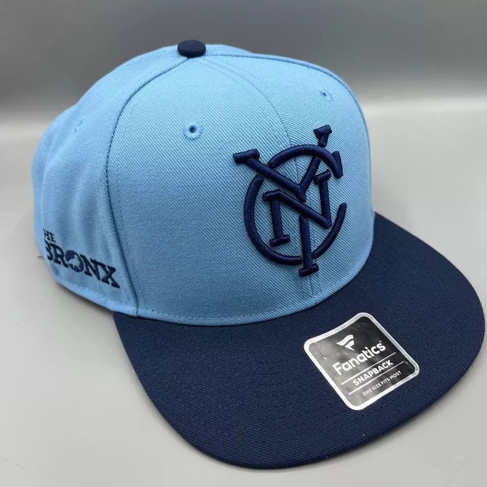 Other New York City FC Hat Men Blue Fanatics MLS Snap Back Cap Size ONE SIZE - 2 Thumbnail
